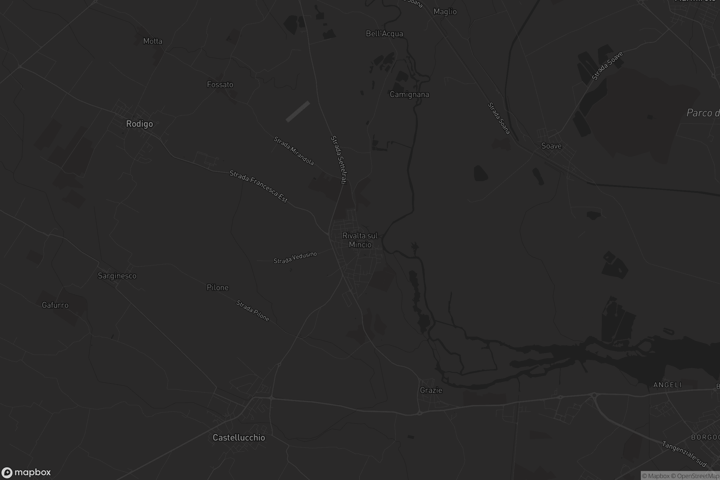 Mappa di Rivalta sul Mincio