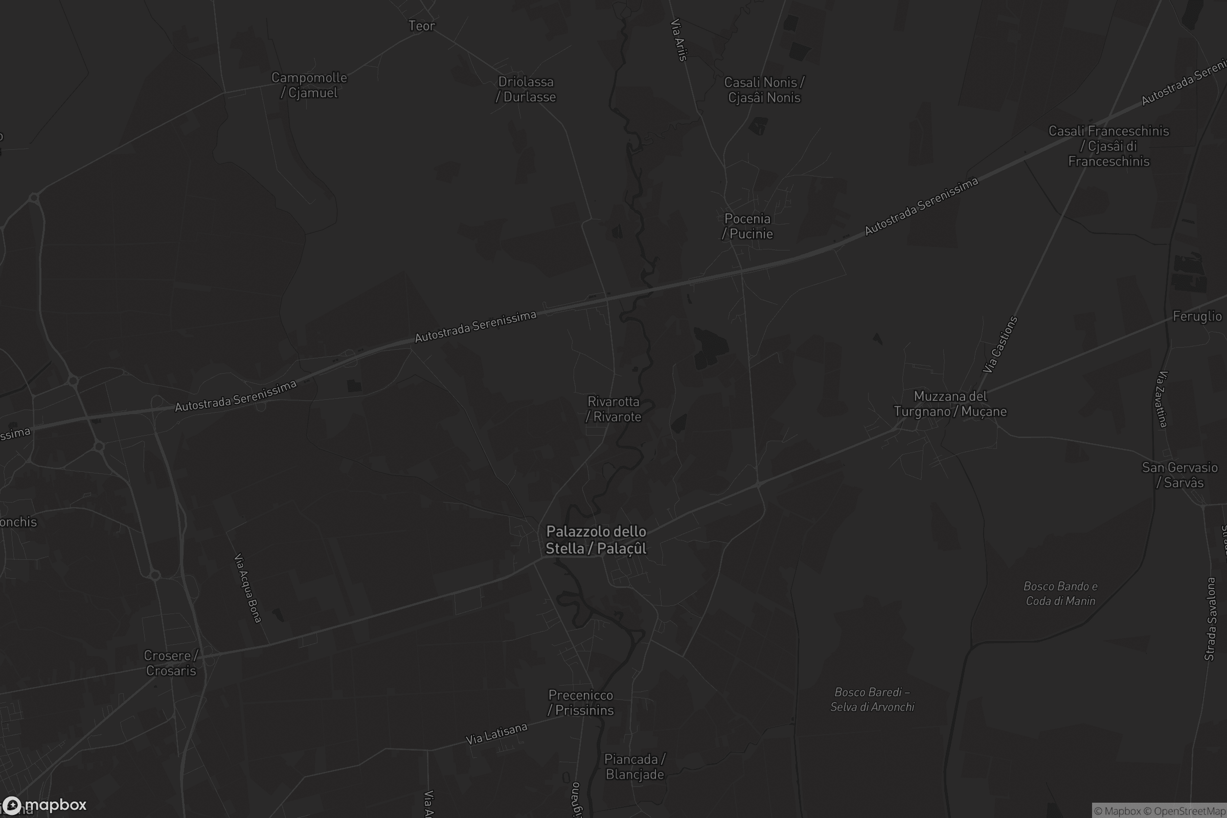 Mappa di Rivarotta / Rivarote