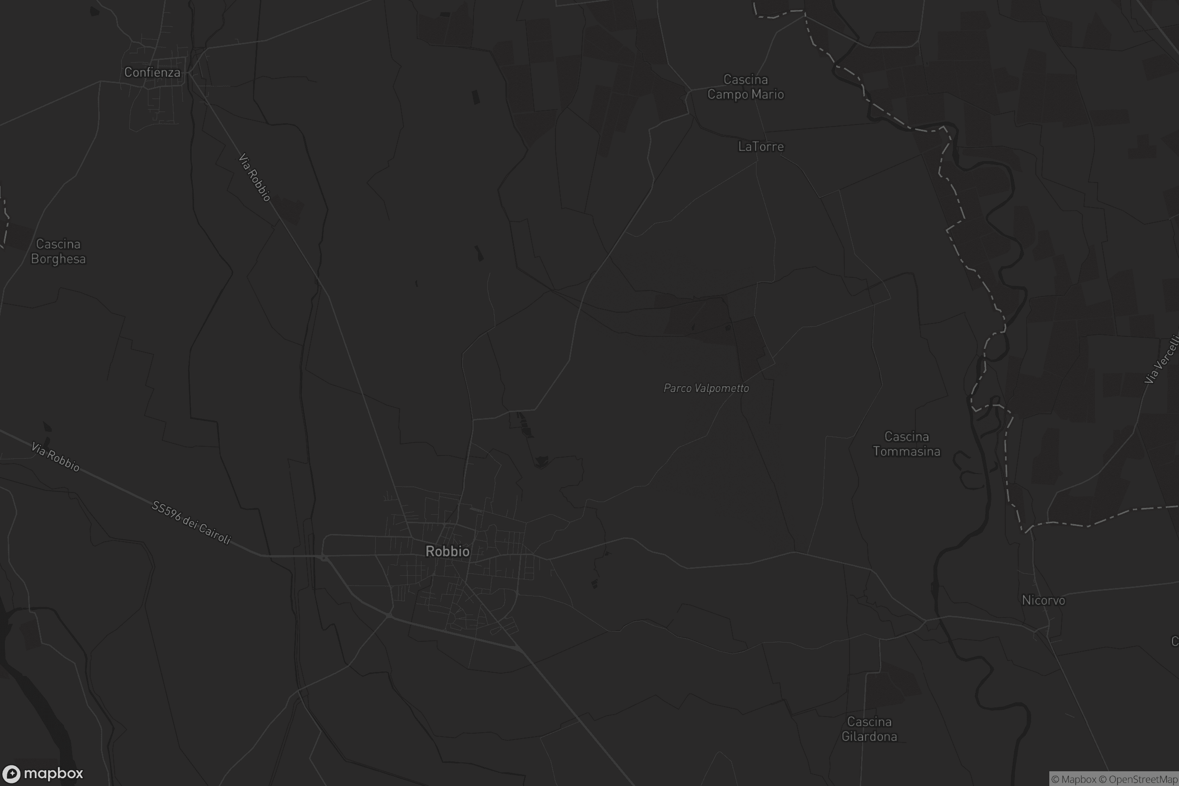 Mappa di Robbio