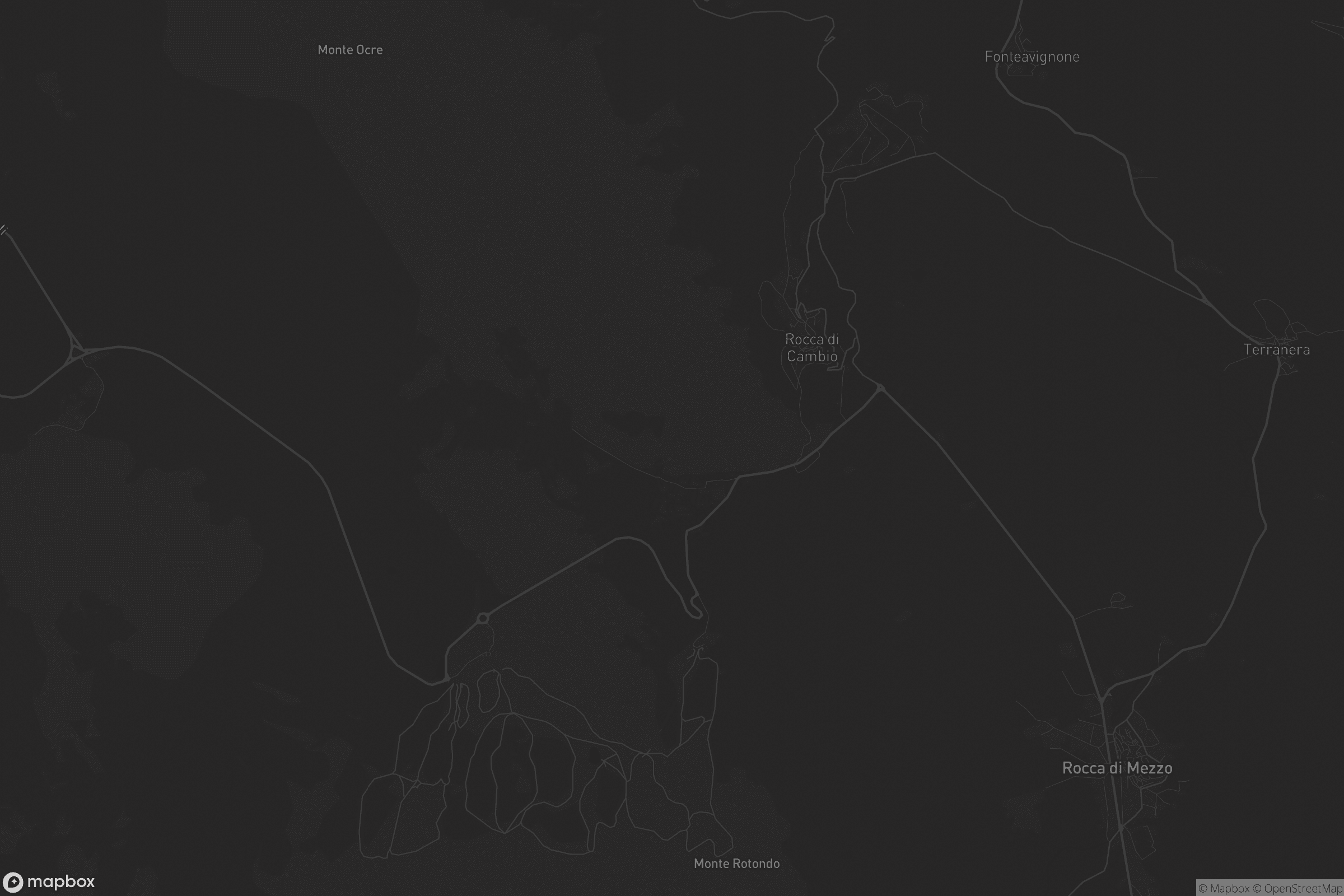 Mappa di Rocca di Cambio