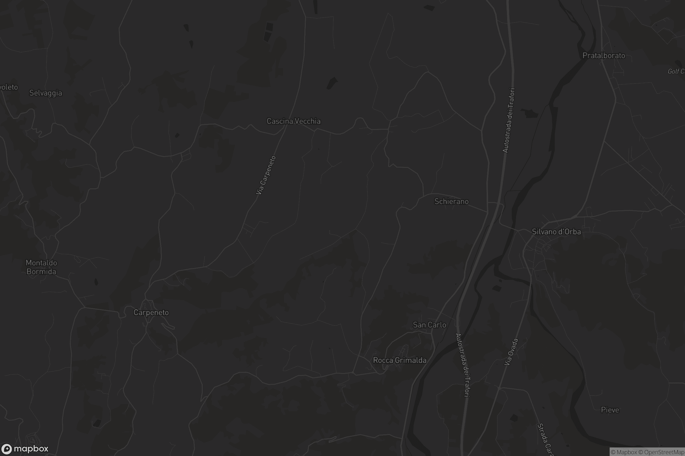 Mappa di Rocca Grimalda