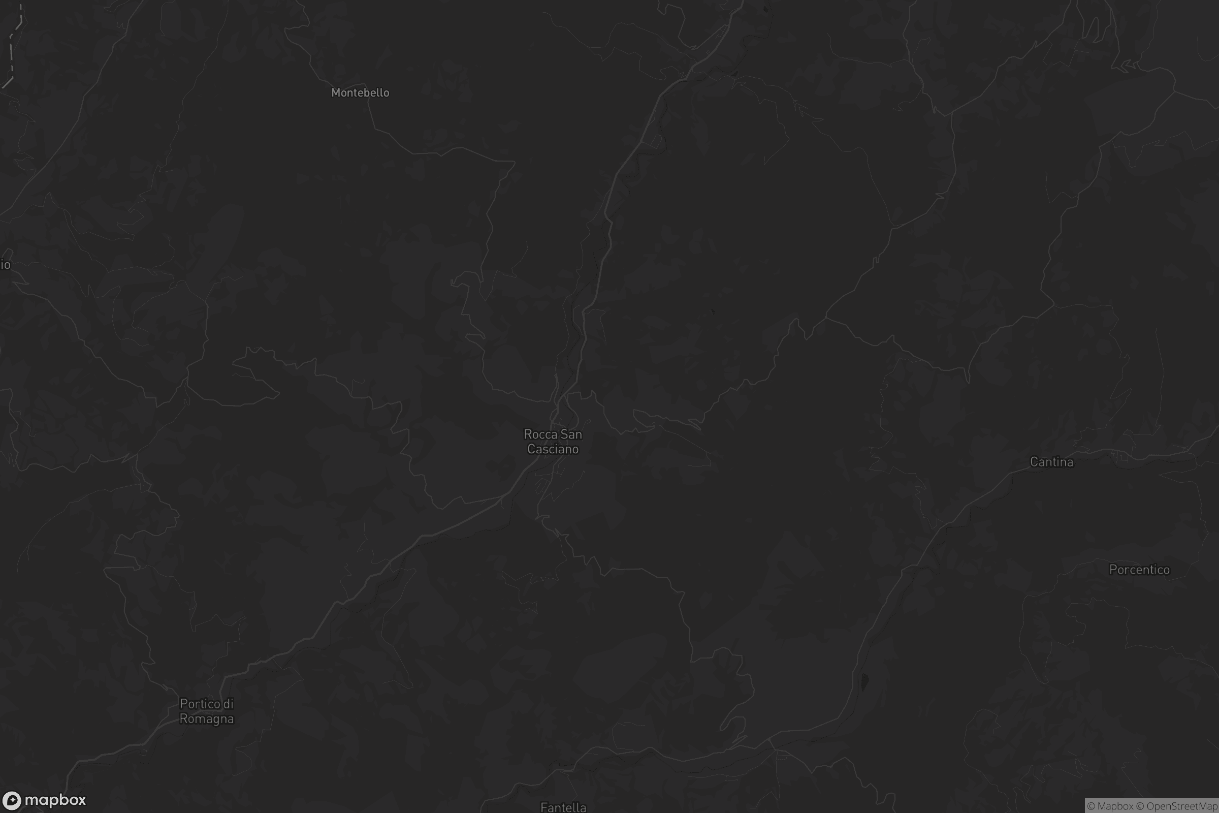 Mappa di Rocca San Casciano