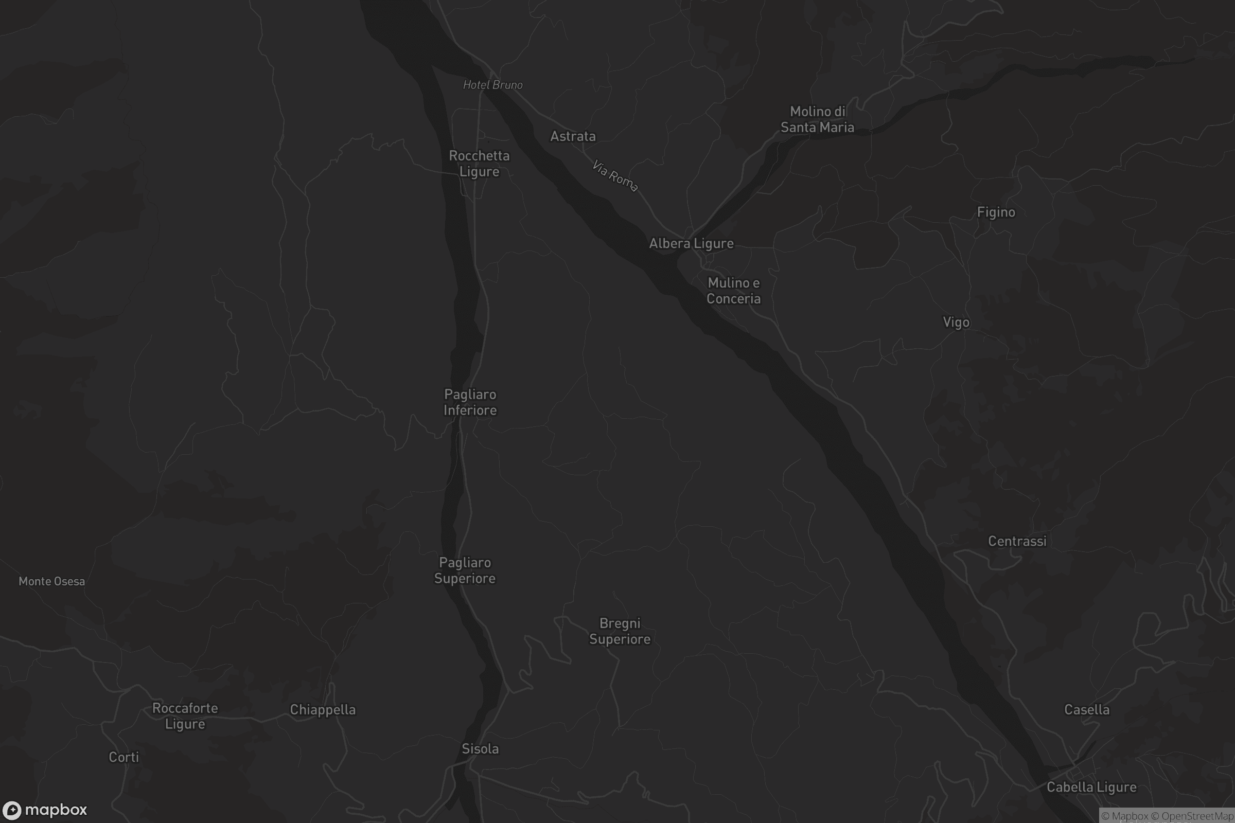 Mappa di Rocchetta Ligure