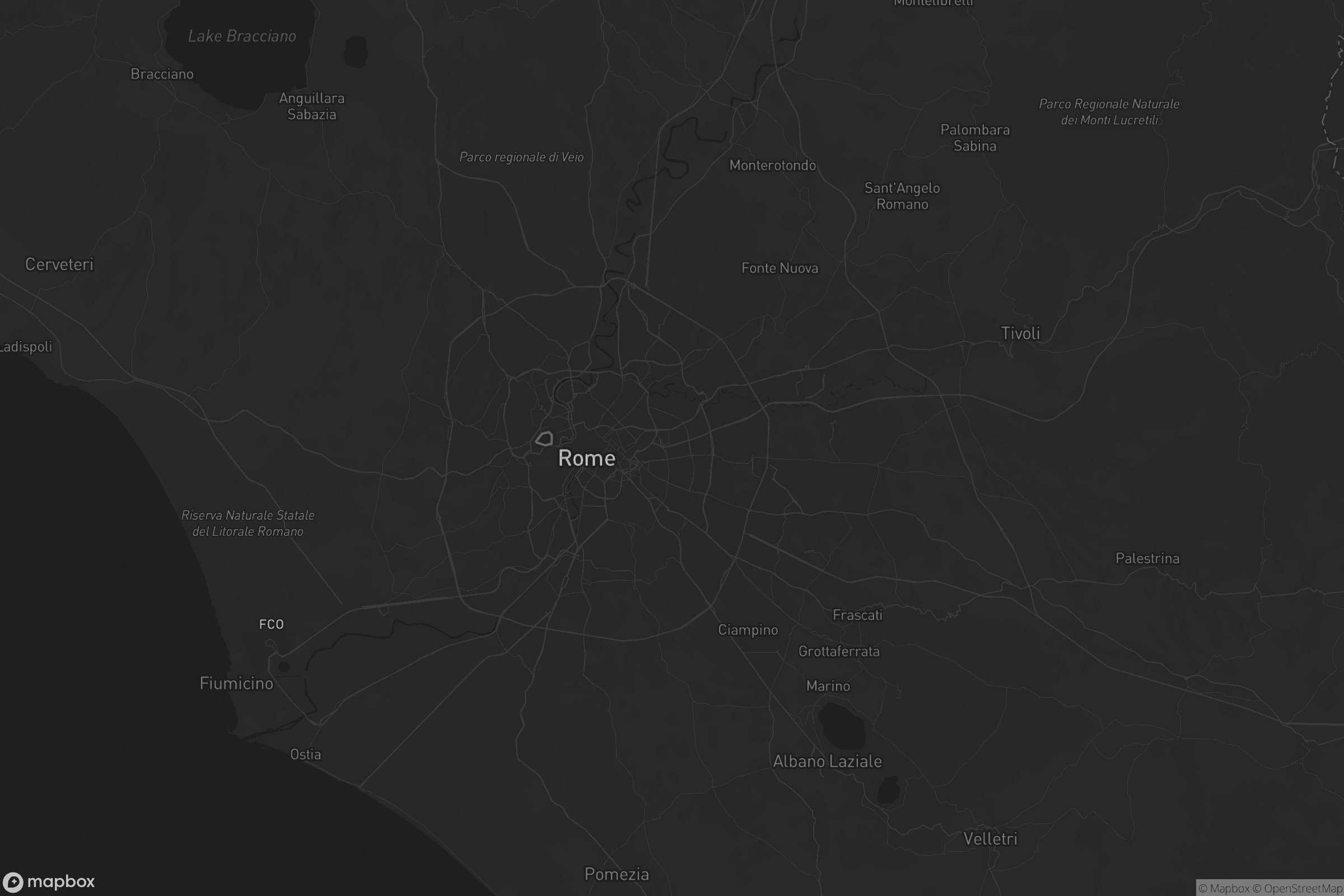Mappa di Roma