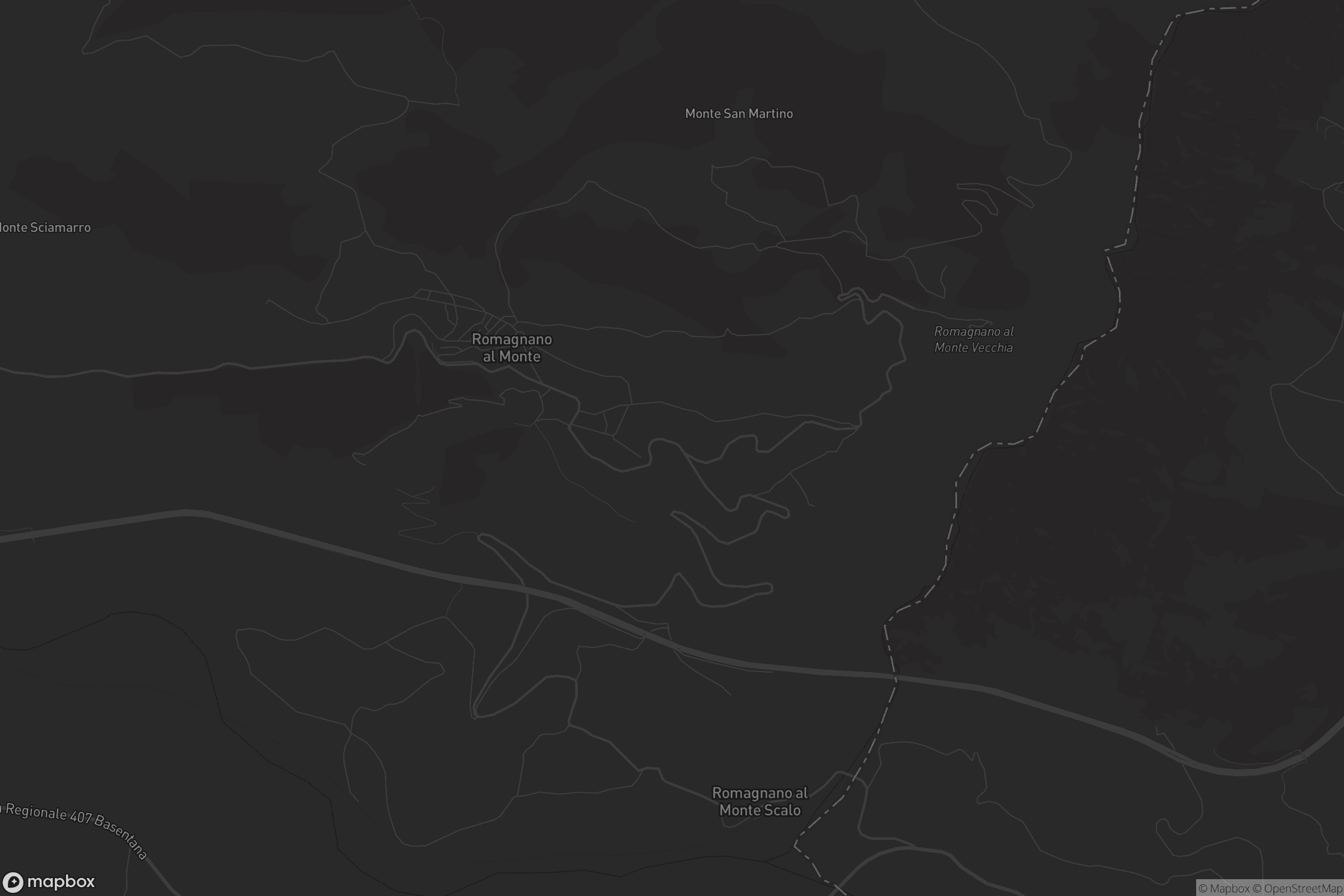 Mappa di Romagnano al Monte