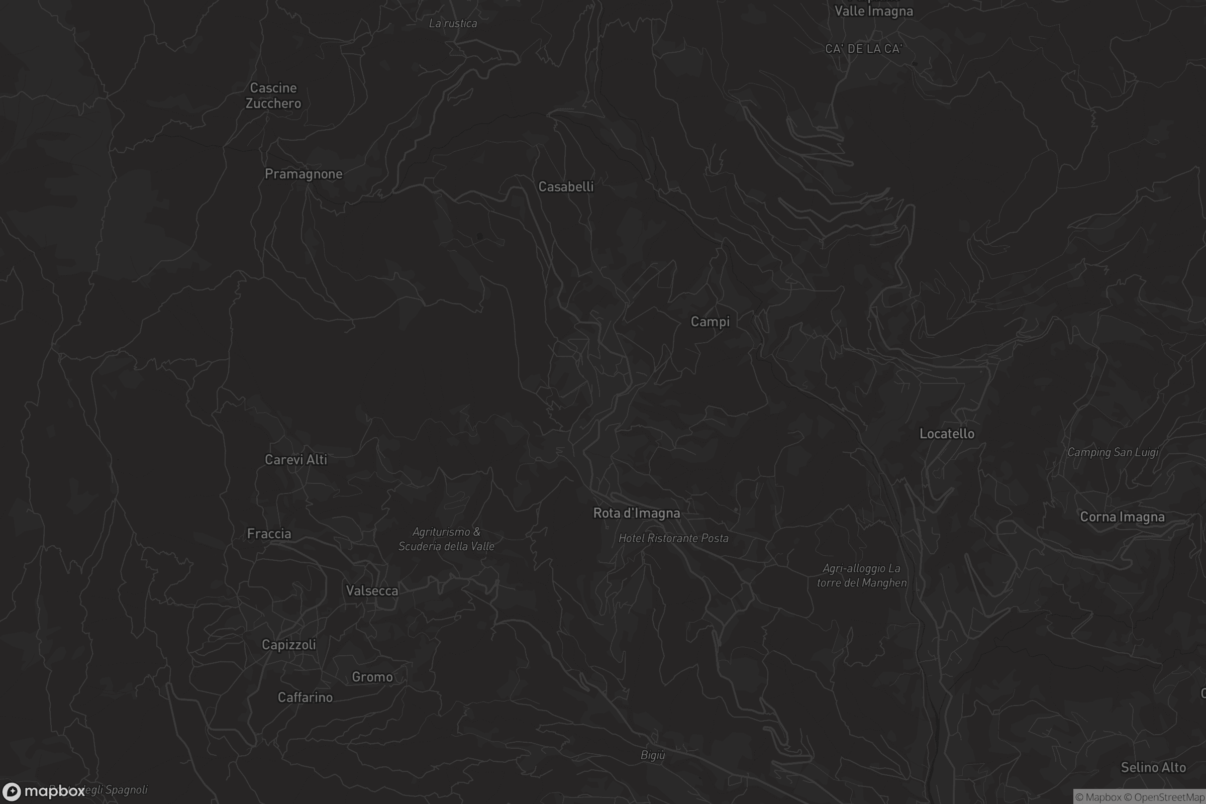 Mappa di Rota d'Imagna