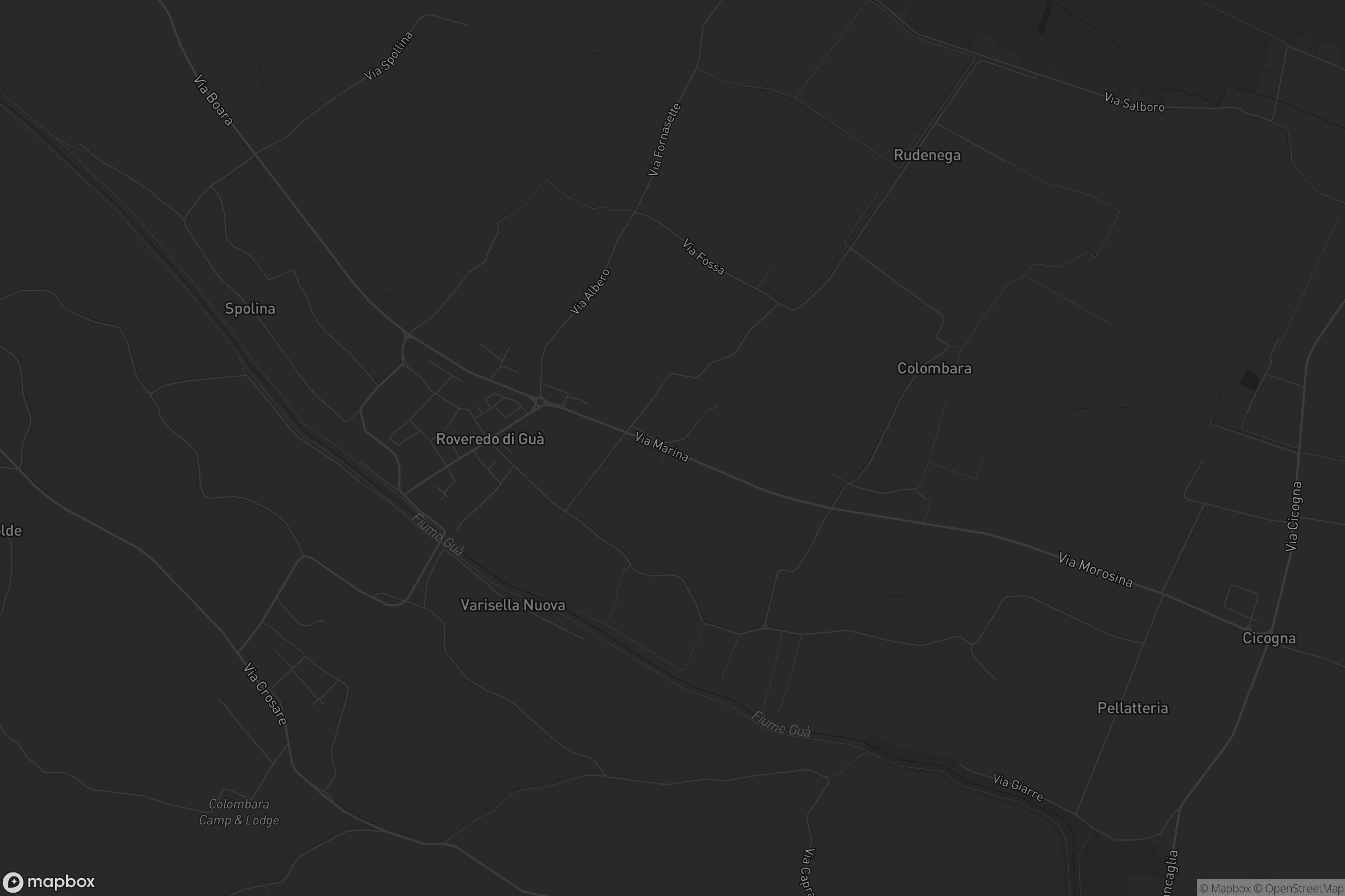 Mappa di Roveredo di Guà