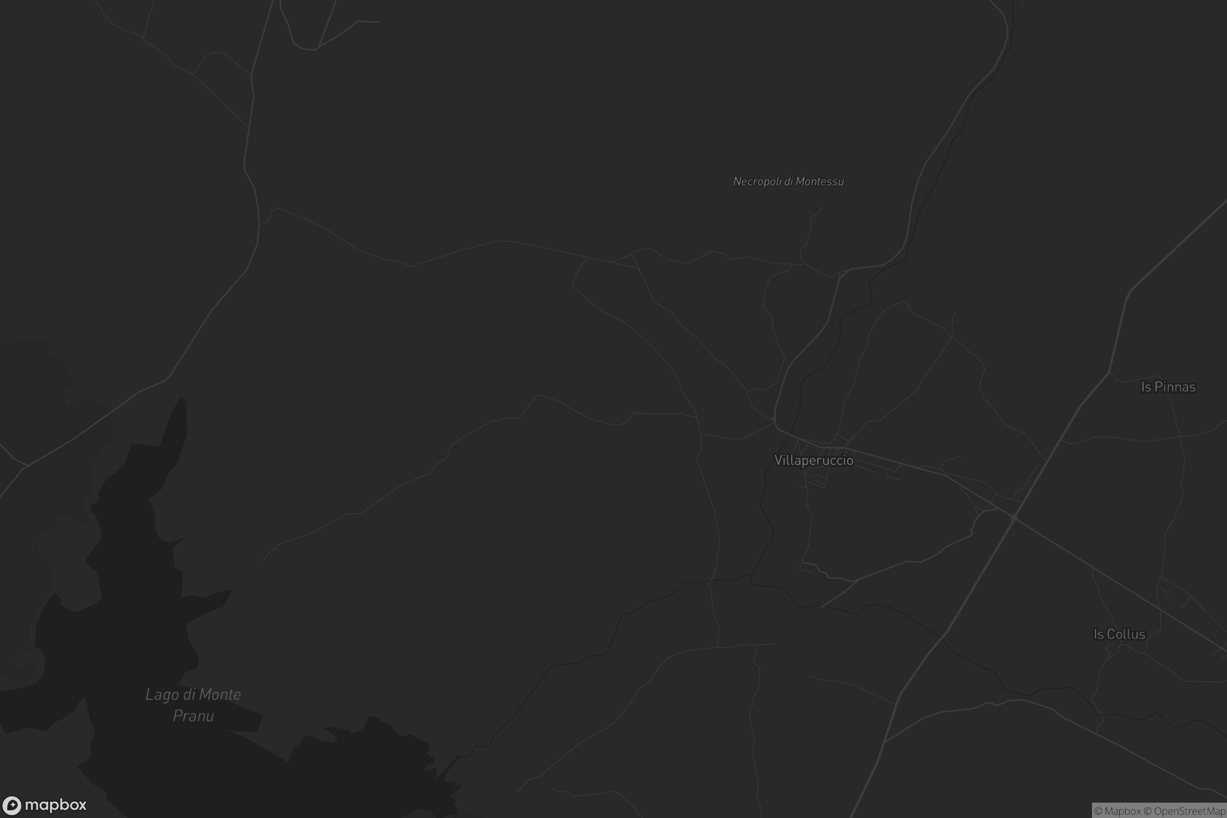 Mappa di Sa Baronia/Villaperuccio