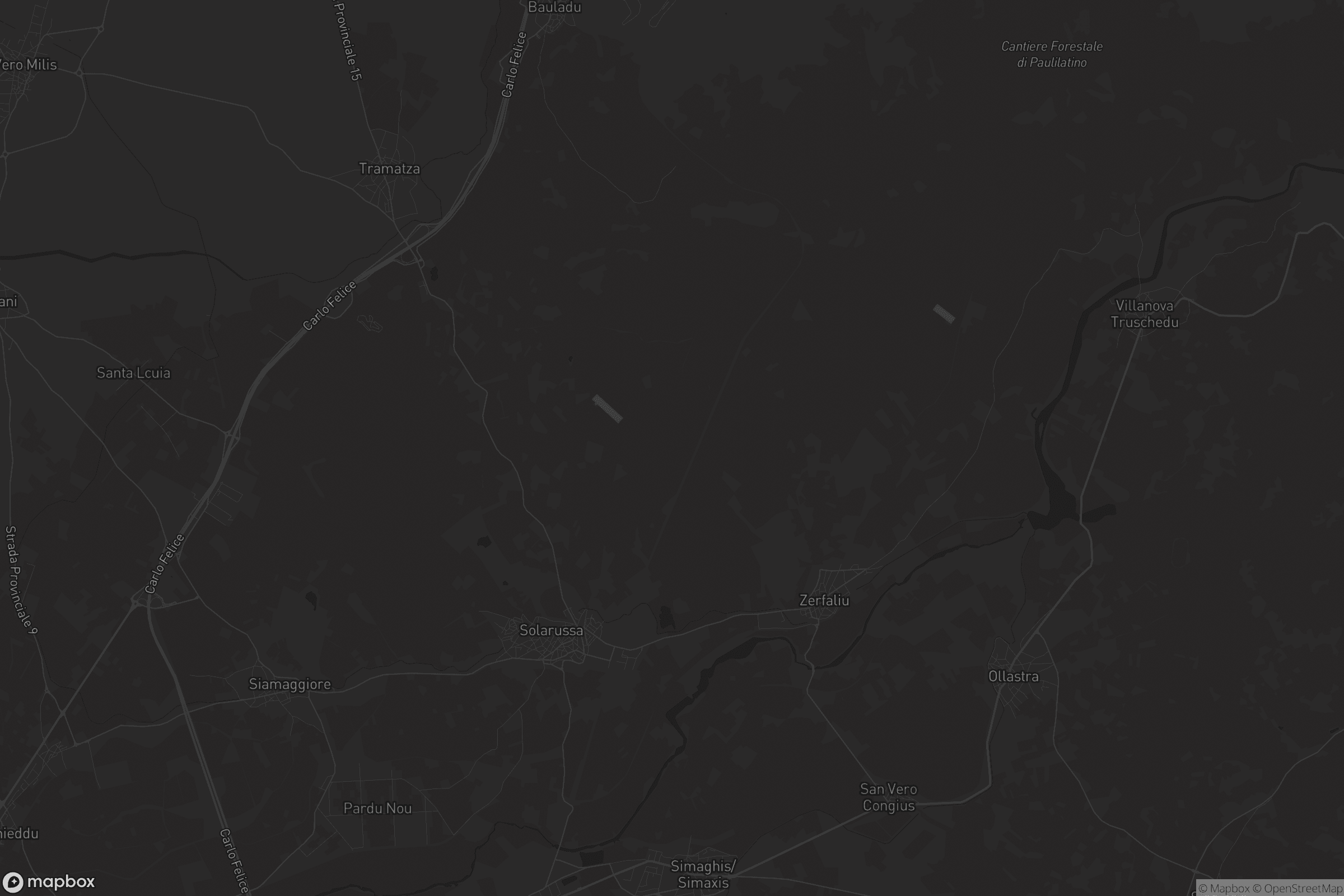 Mappa di Sabarussa/Solarussa