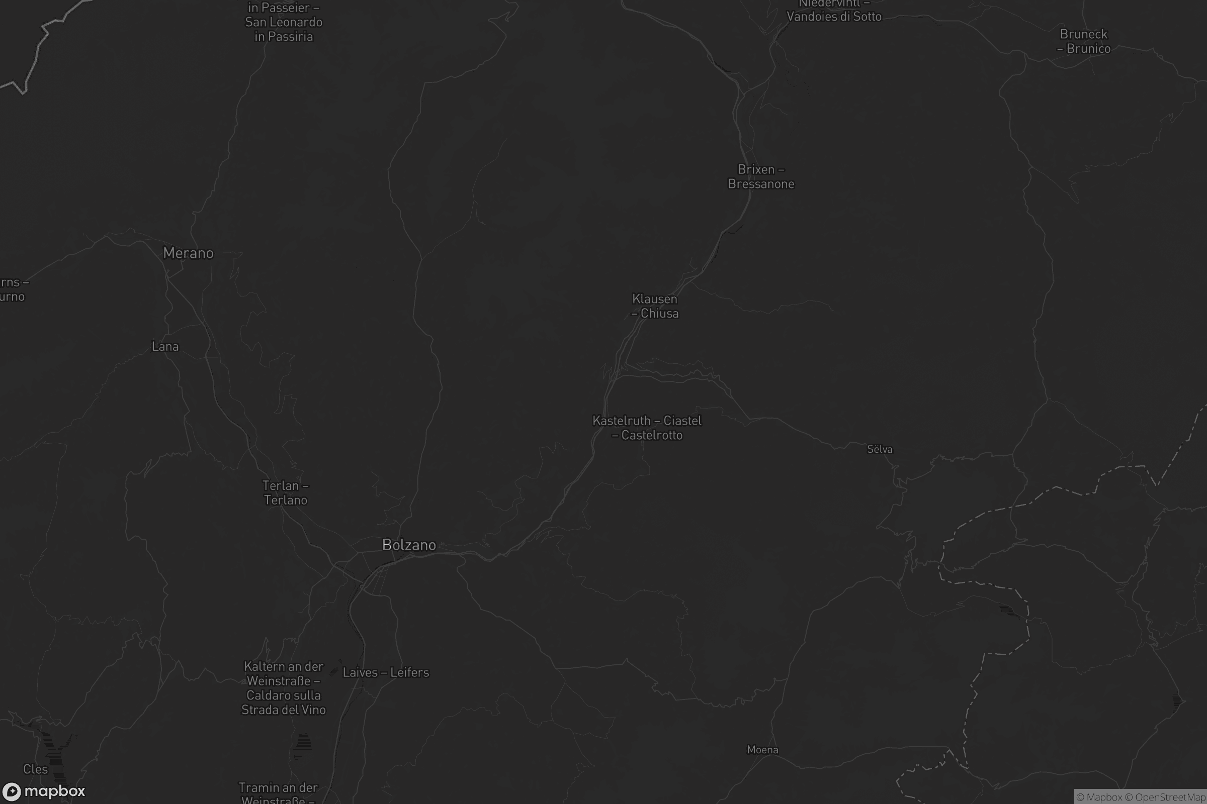 Mappa di Salten-Schlern - Salto-Sciliar