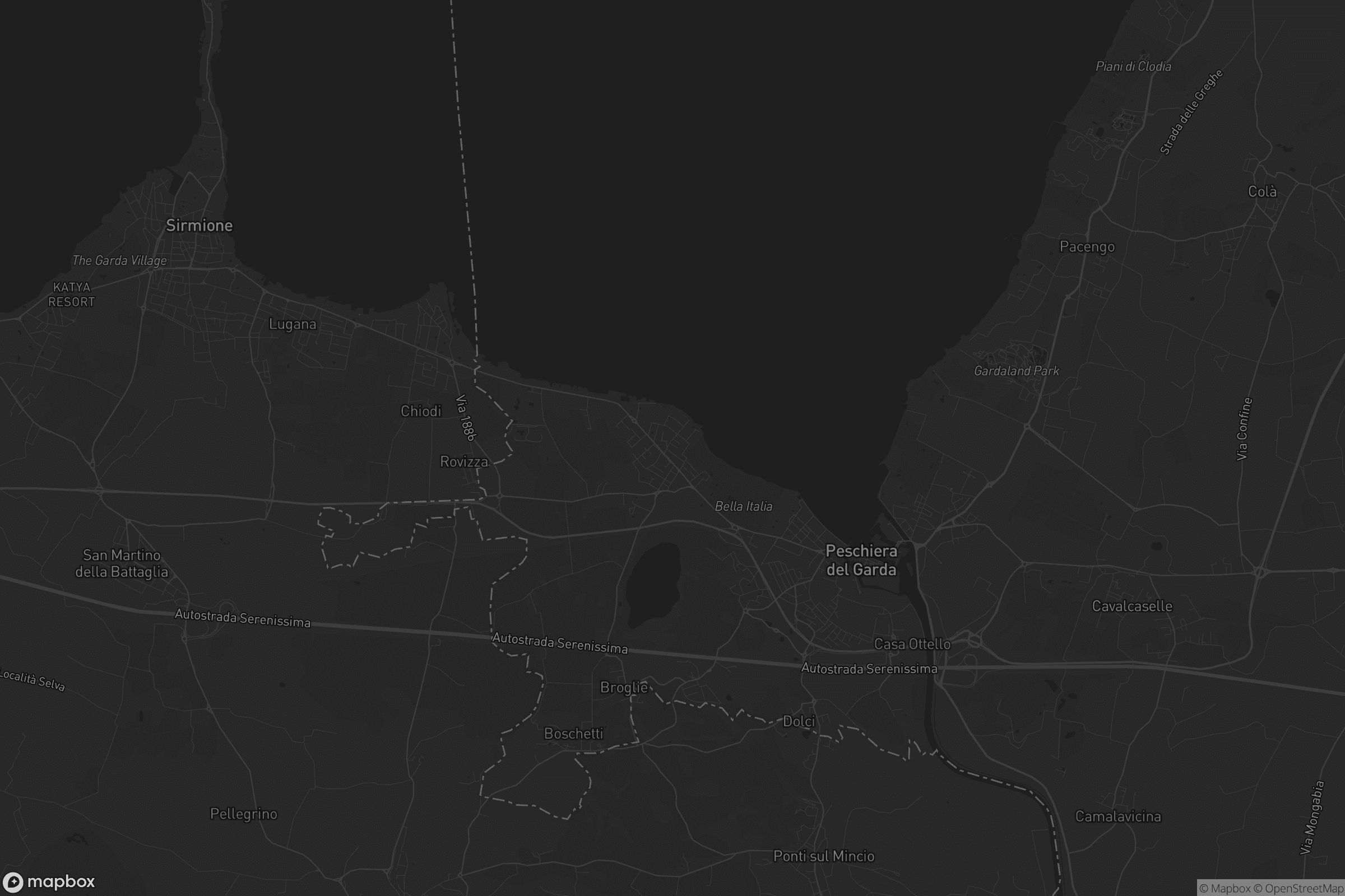 Mappa di San Benedetto di Lugana