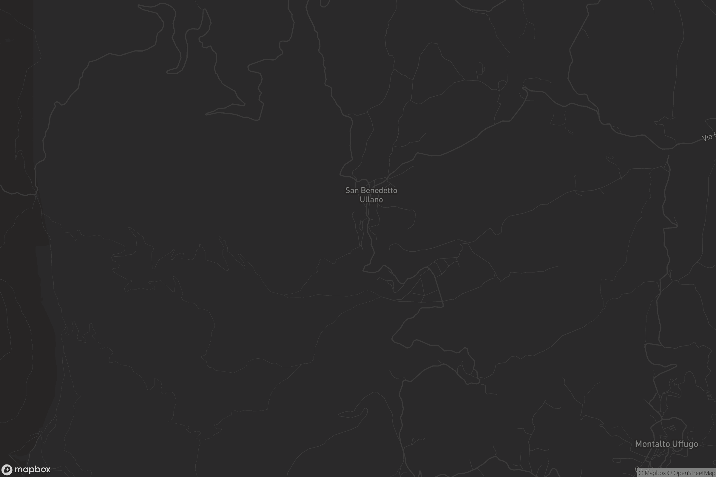 Mappa di San Benedetto Ullano
