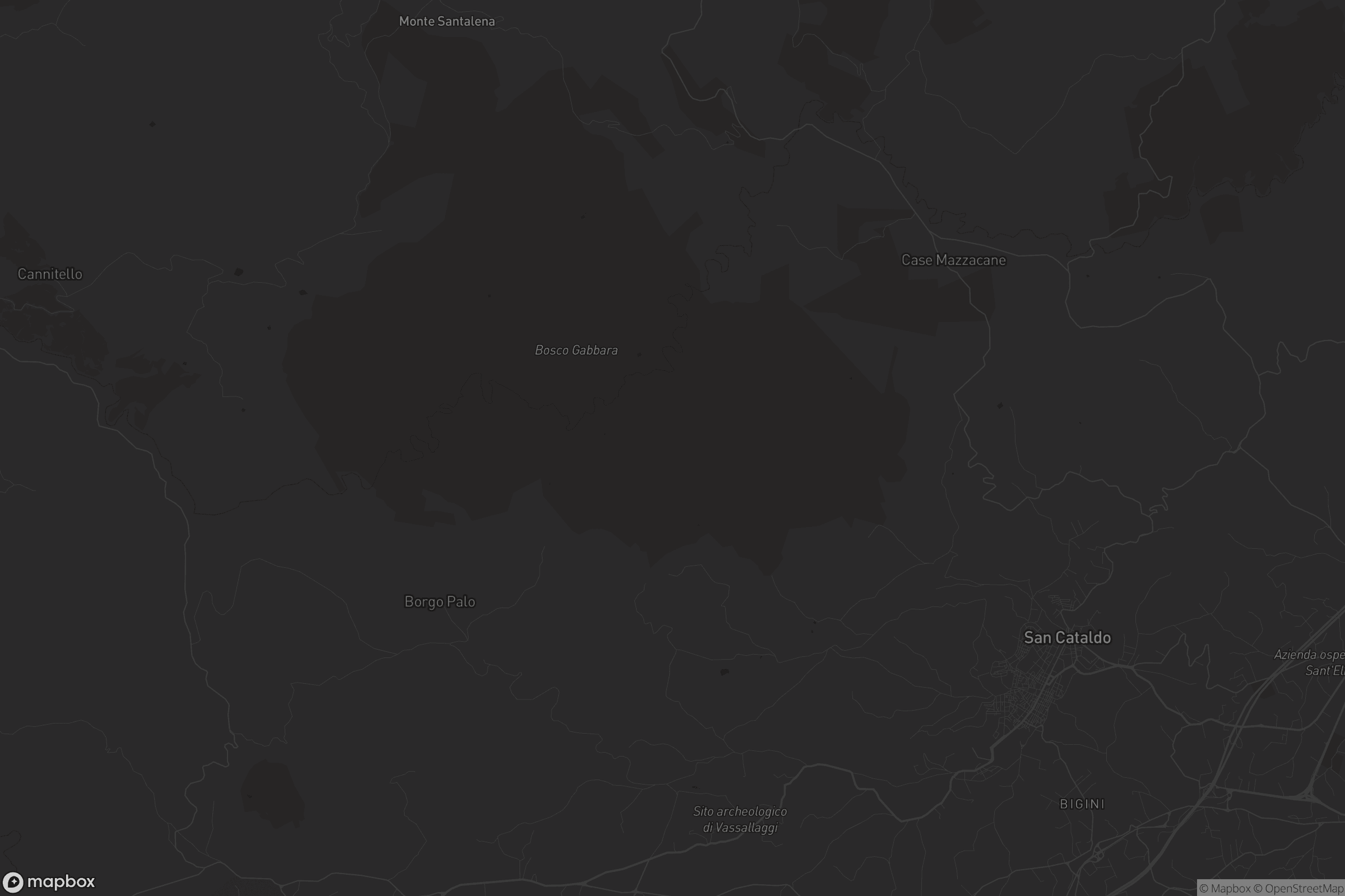 Mappa di San Cataldo