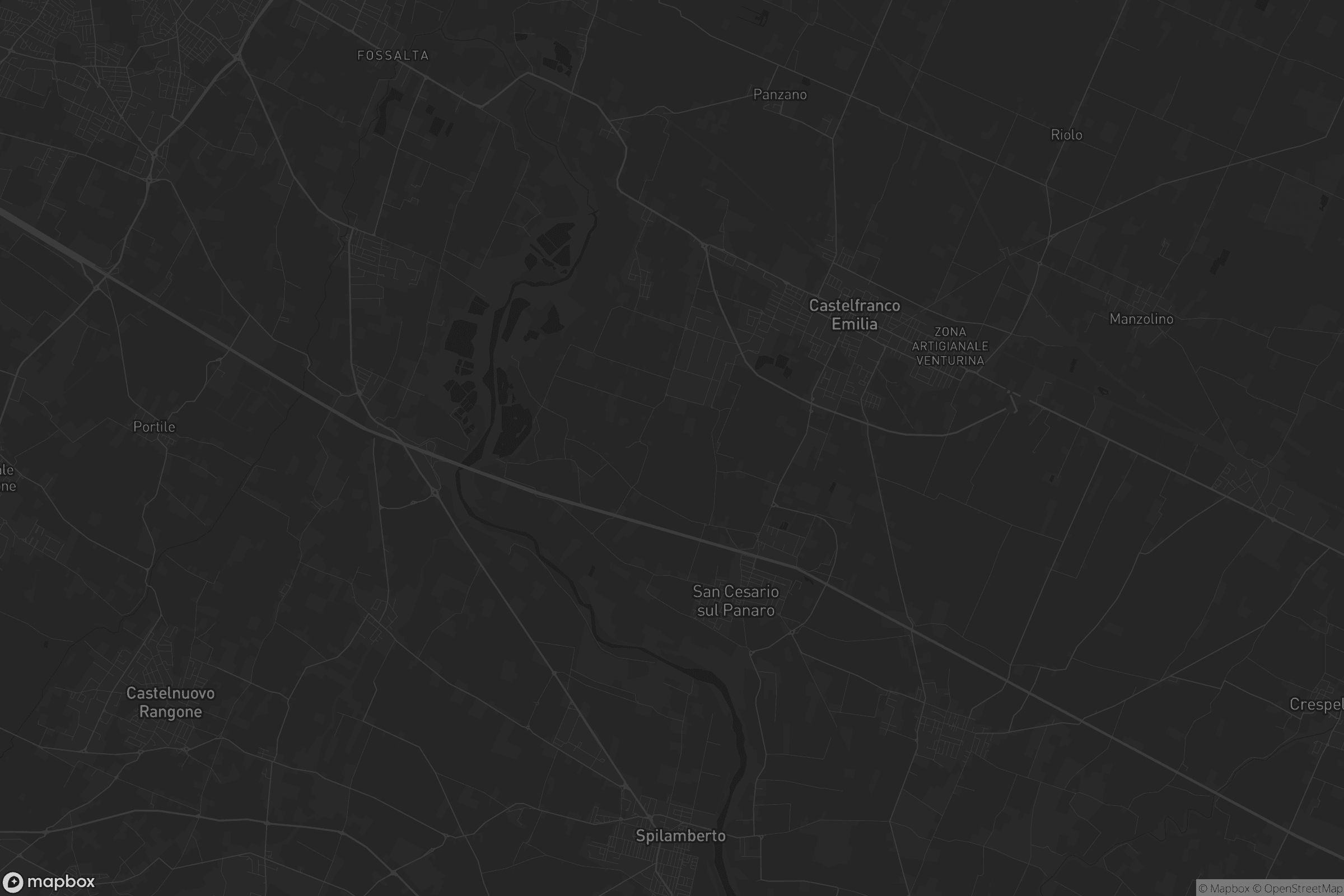 Mappa di San Cesario sul Panaro