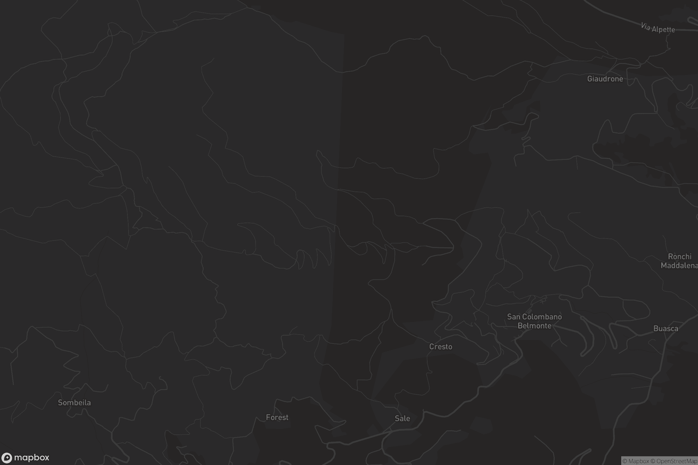 Mappa di San Colombano Belmonte