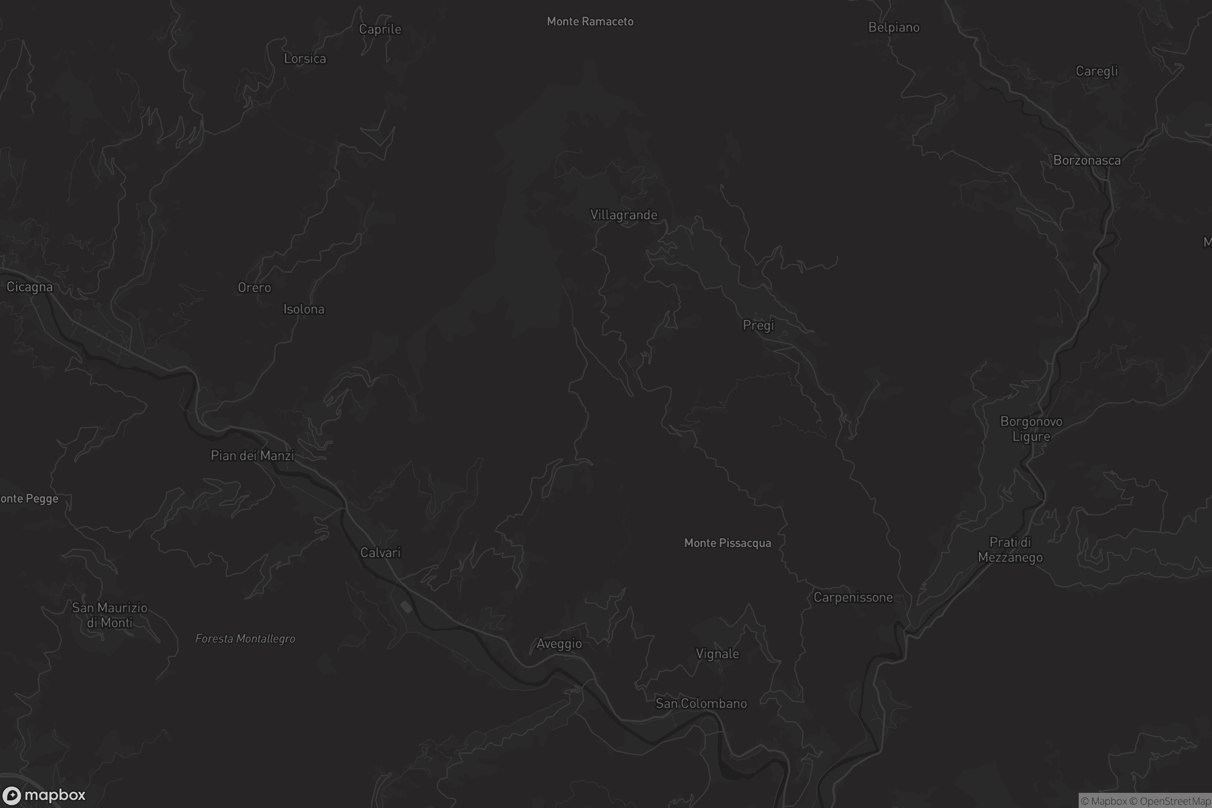 Mappa di San Colombano Certenoli