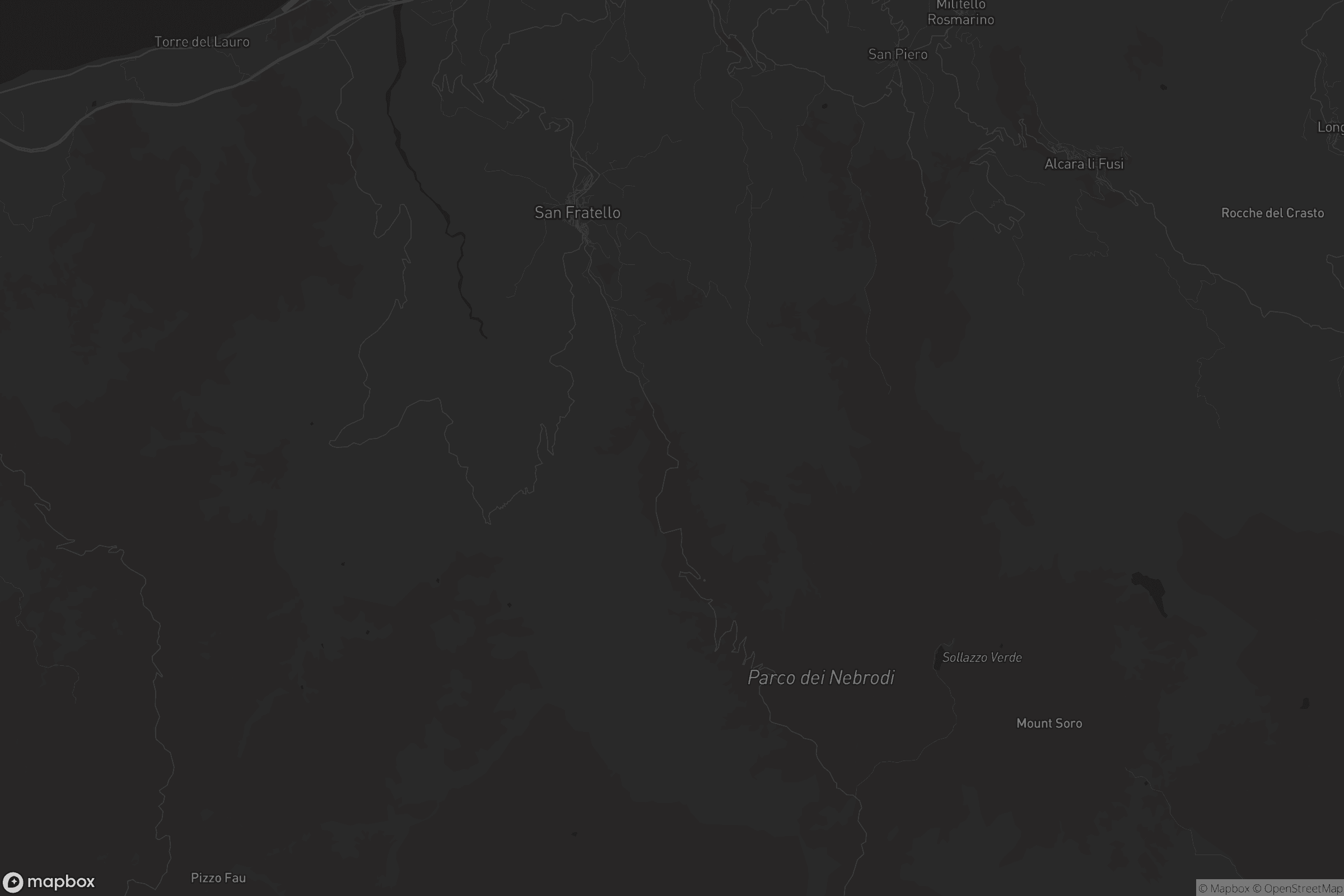 Mappa di San Fratello