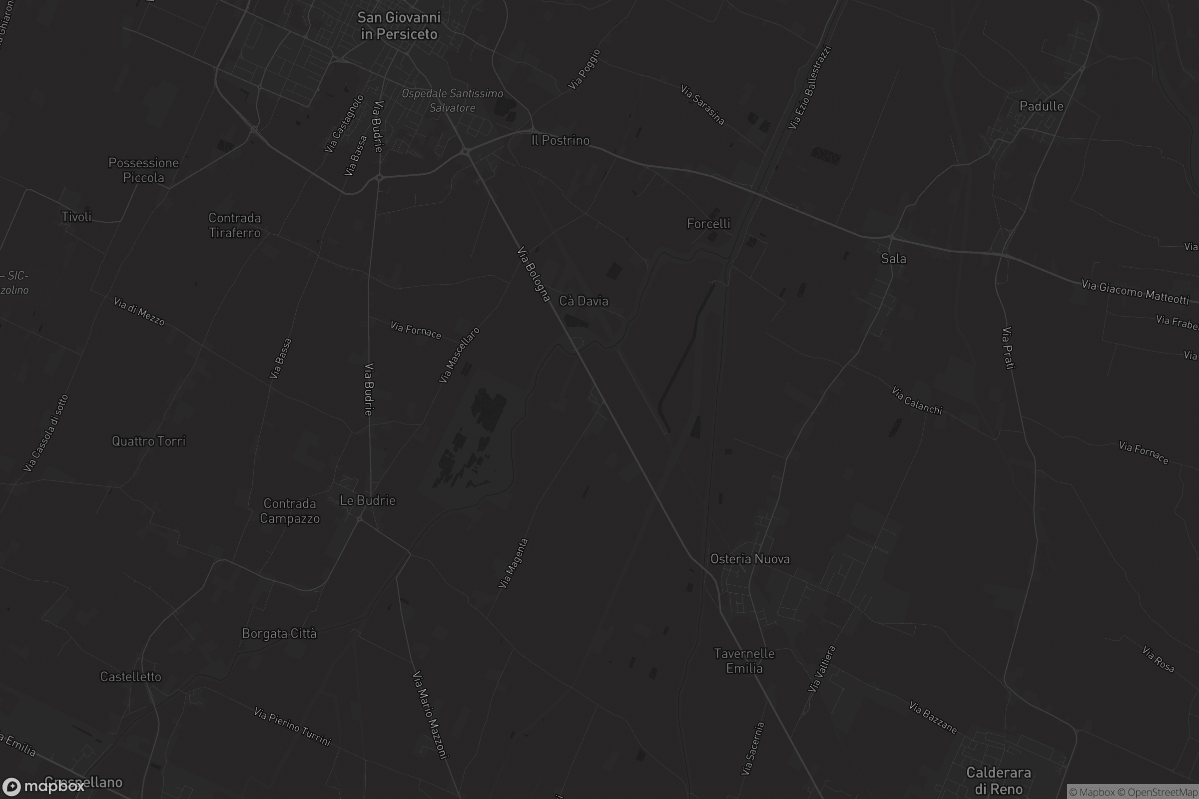 Mappa di San Giacomo del Martignone