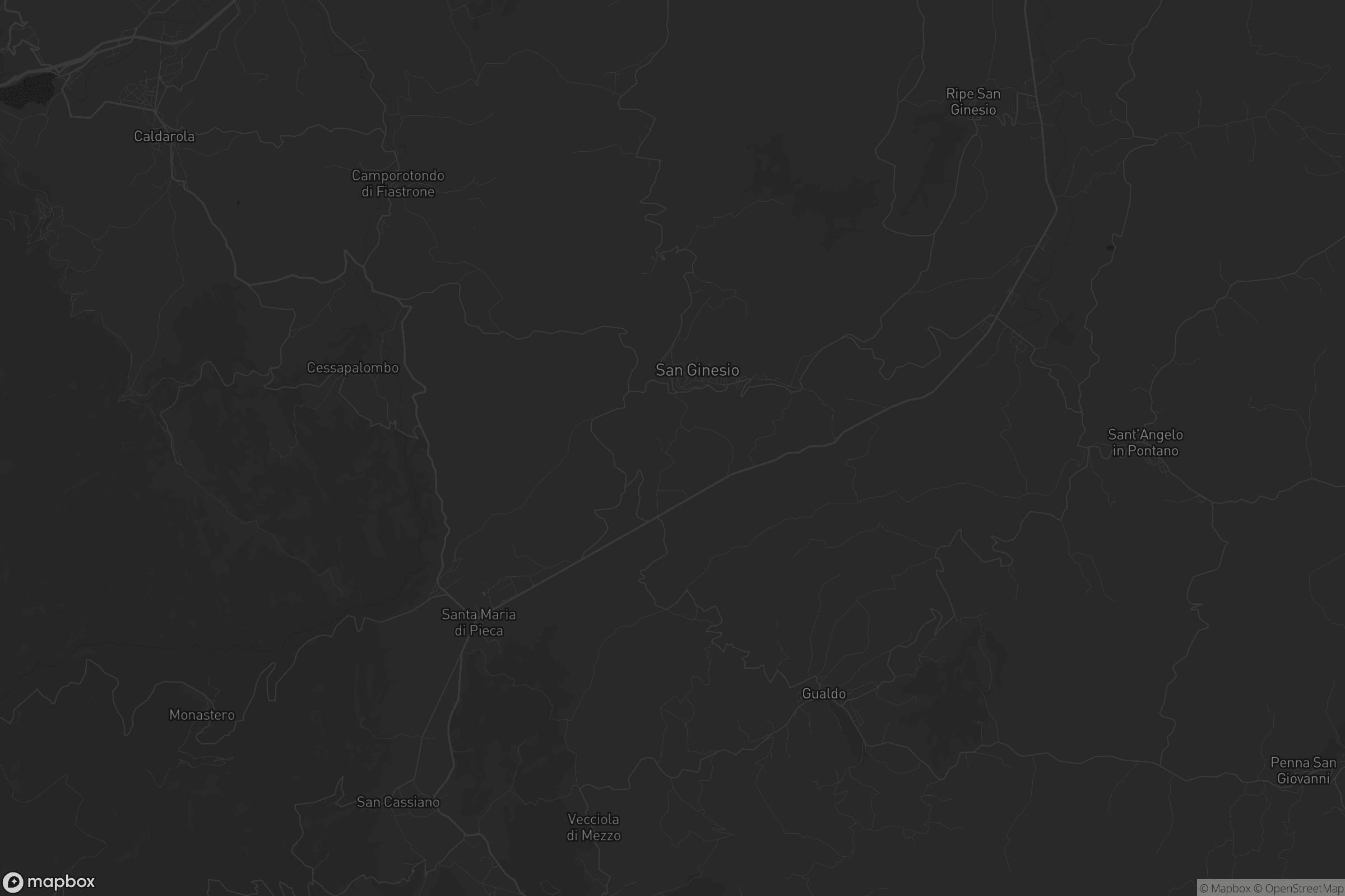 Mappa di San Ginesio