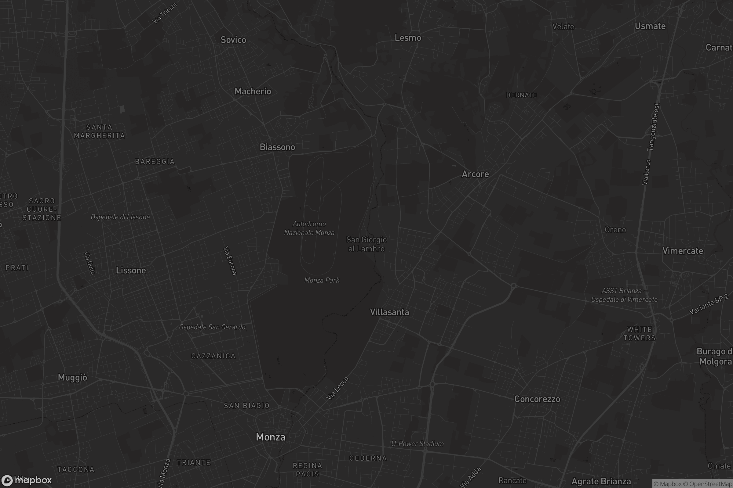 Mappa di San Giorgio al Lambro