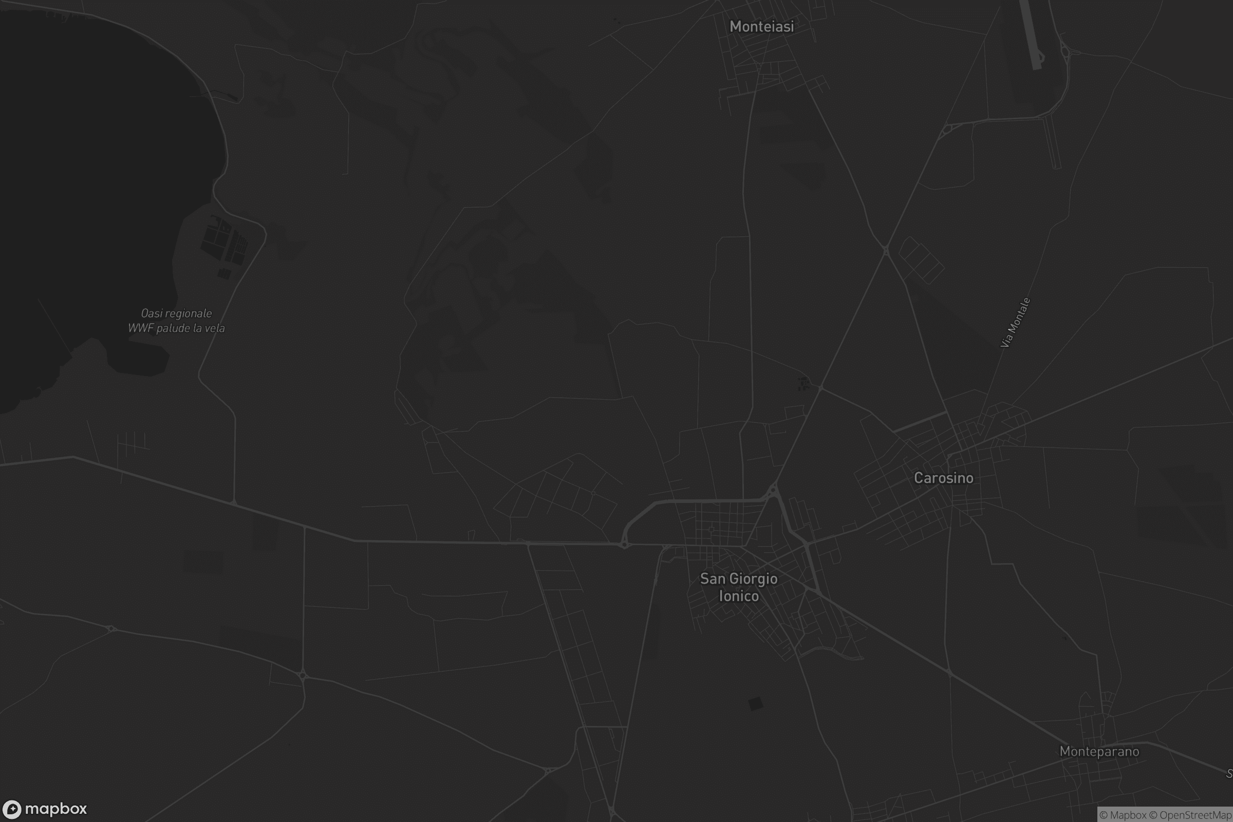 Mappa di San Giorgio Ionico