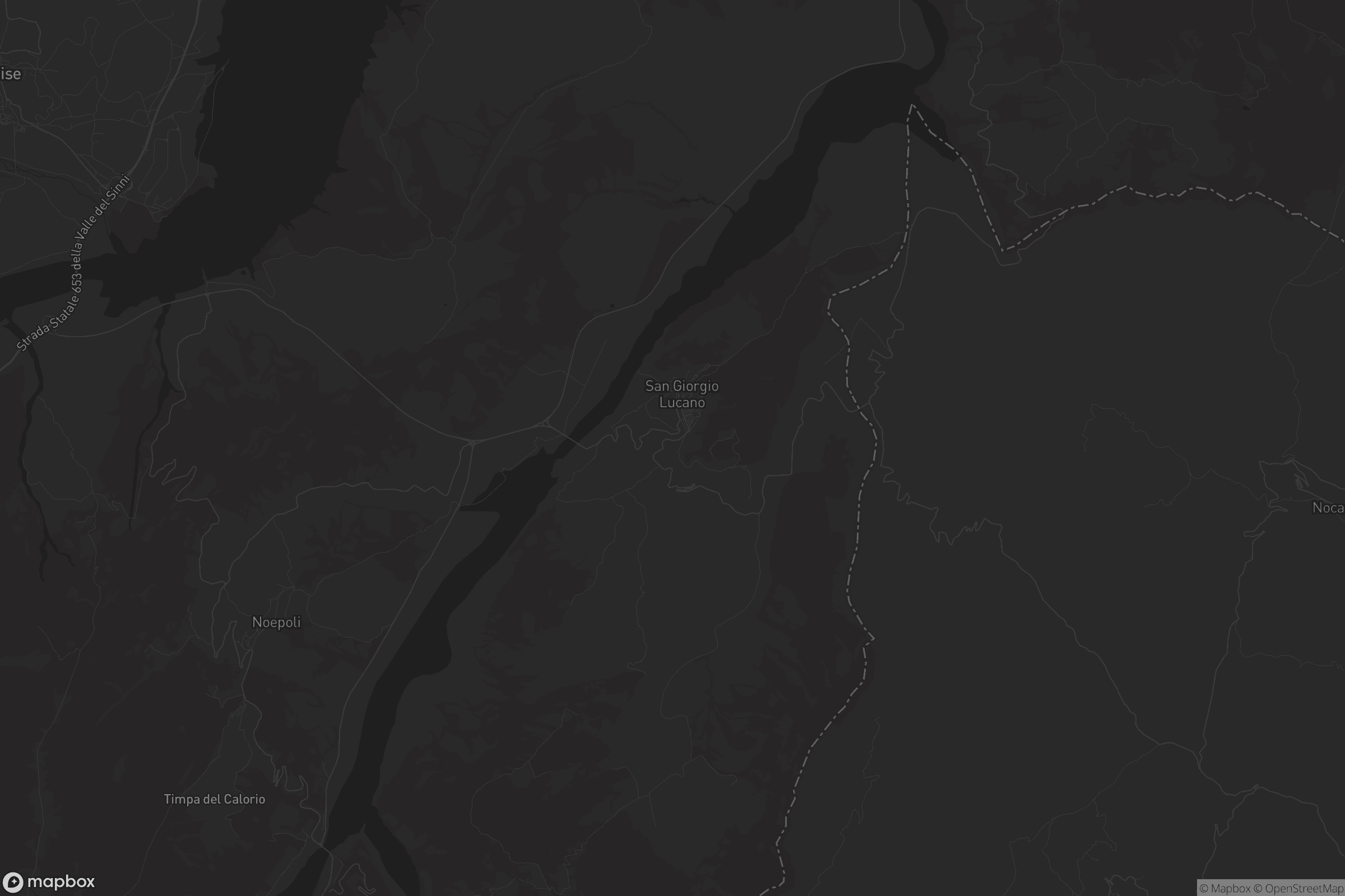 Mappa di San Giorgio Lucano