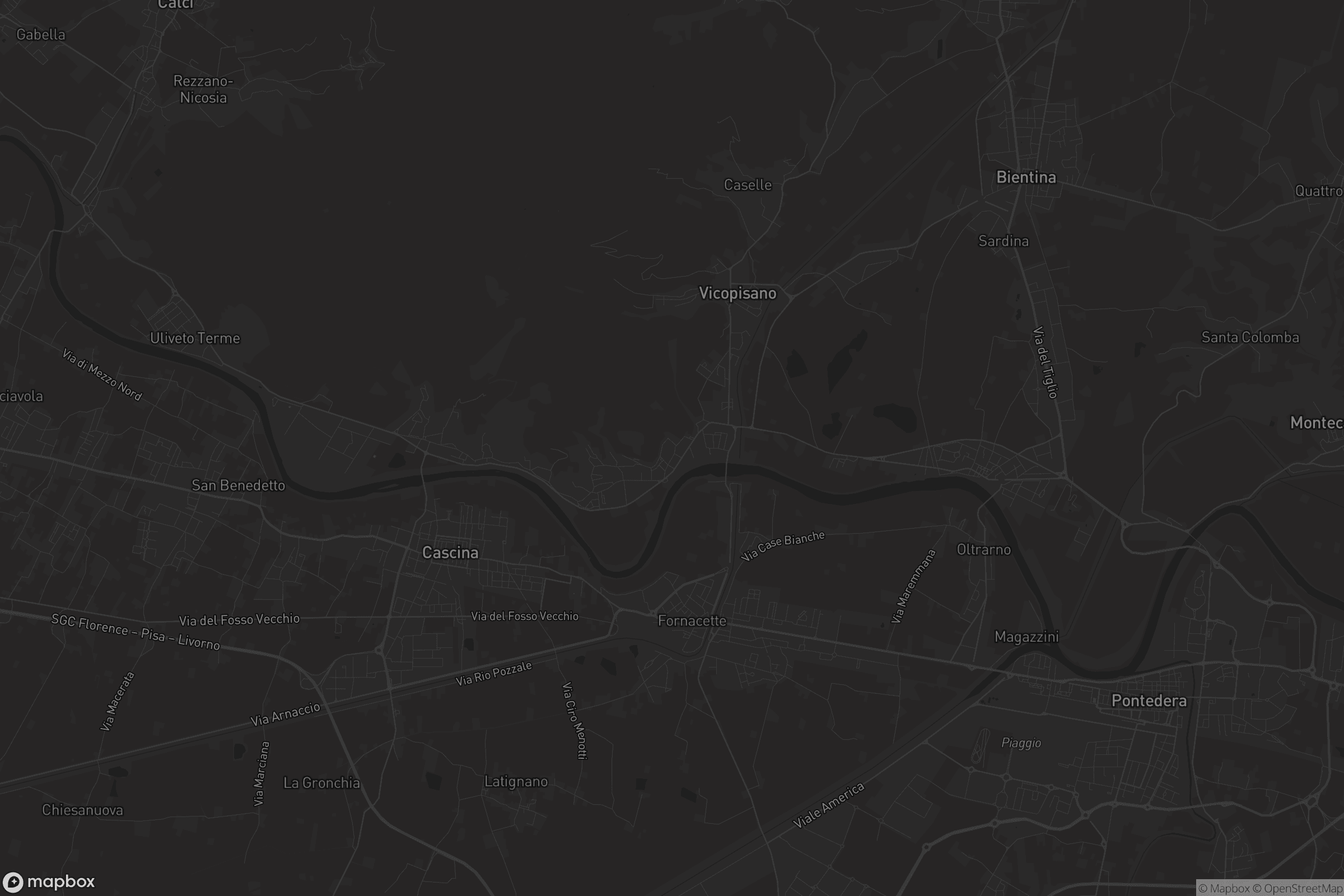 Mappa di San Giovanni alla Vena