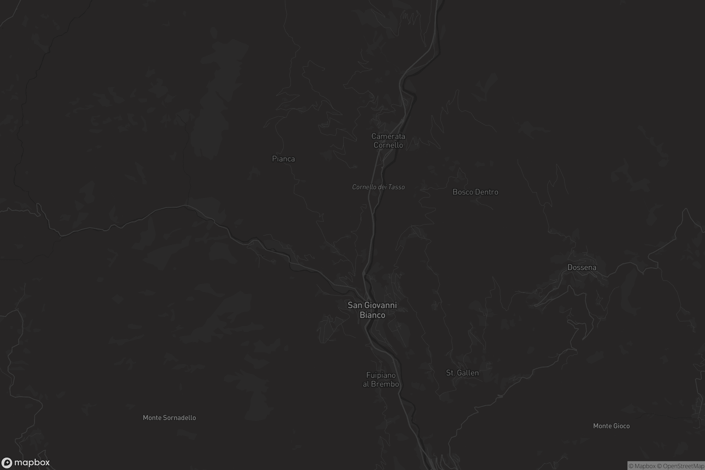 Mappa di San Giovanni Bianco