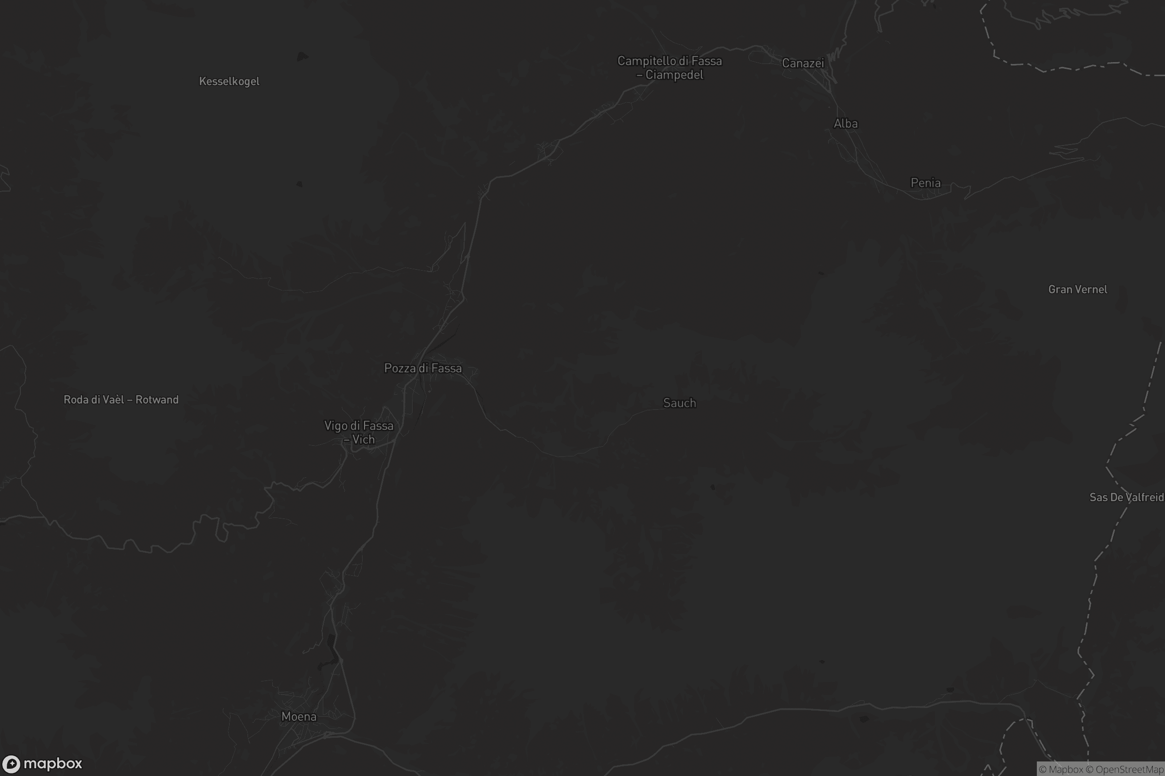 Mappa di San Giovanni di Fassa - Sèn Jan