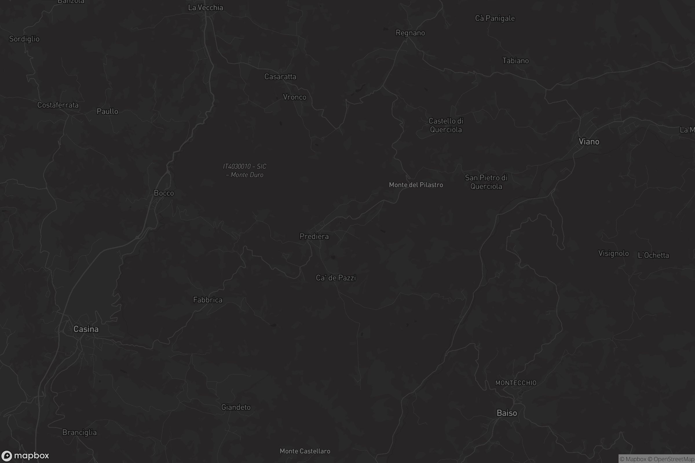 Mappa di San Giovanni di Querciola