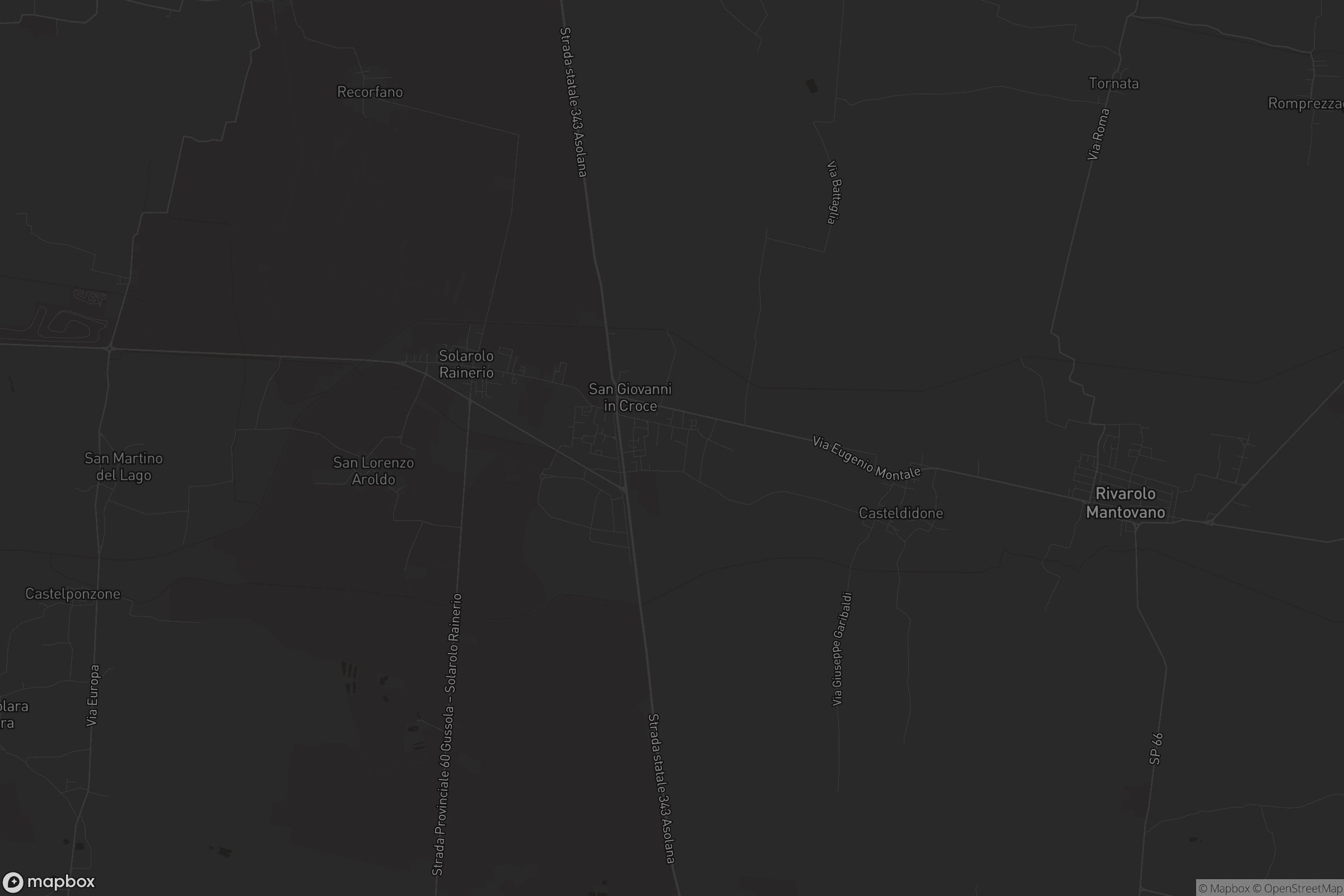 Mappa di San Giovanni in Croce