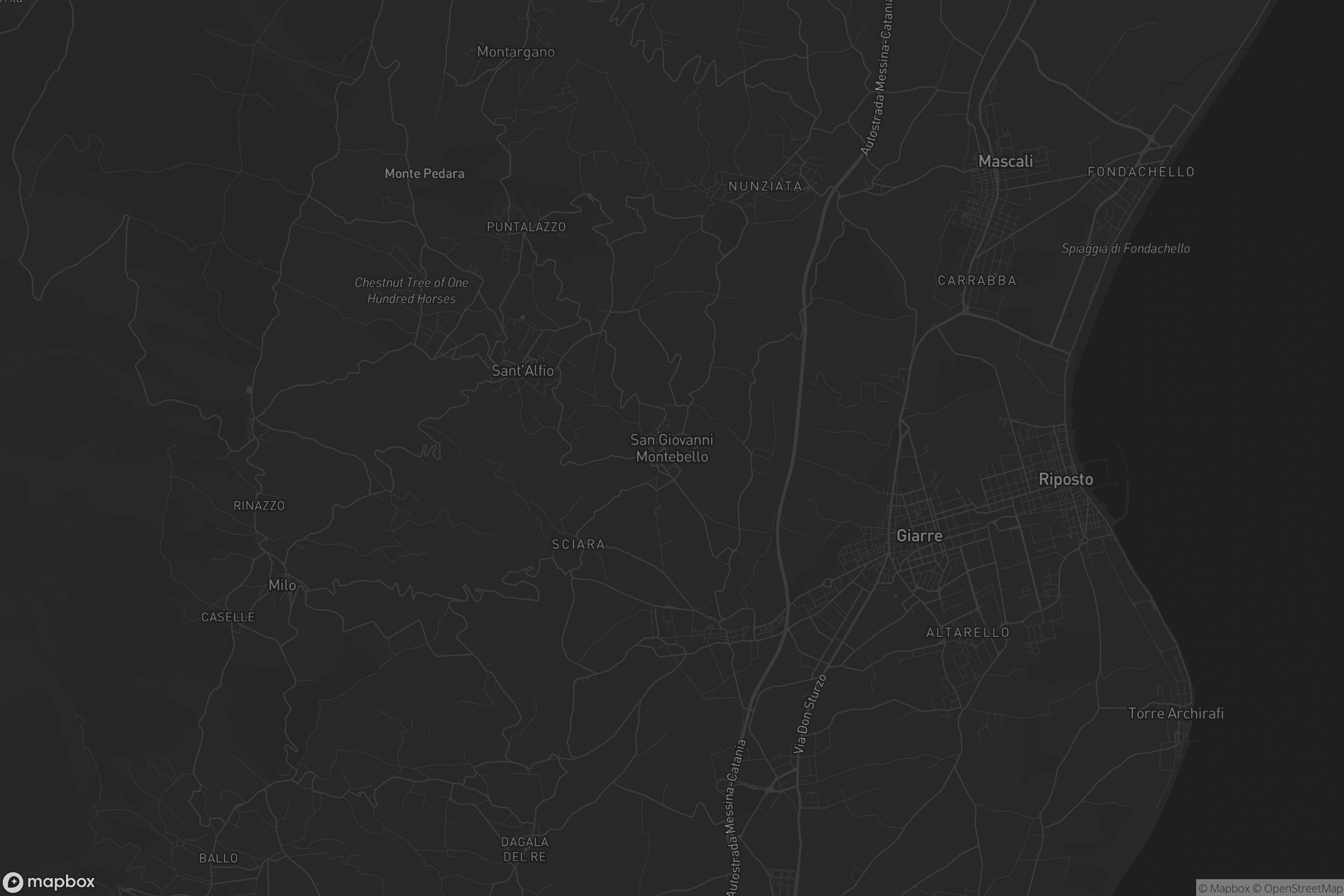 Mappa di San Giovanni Montebello