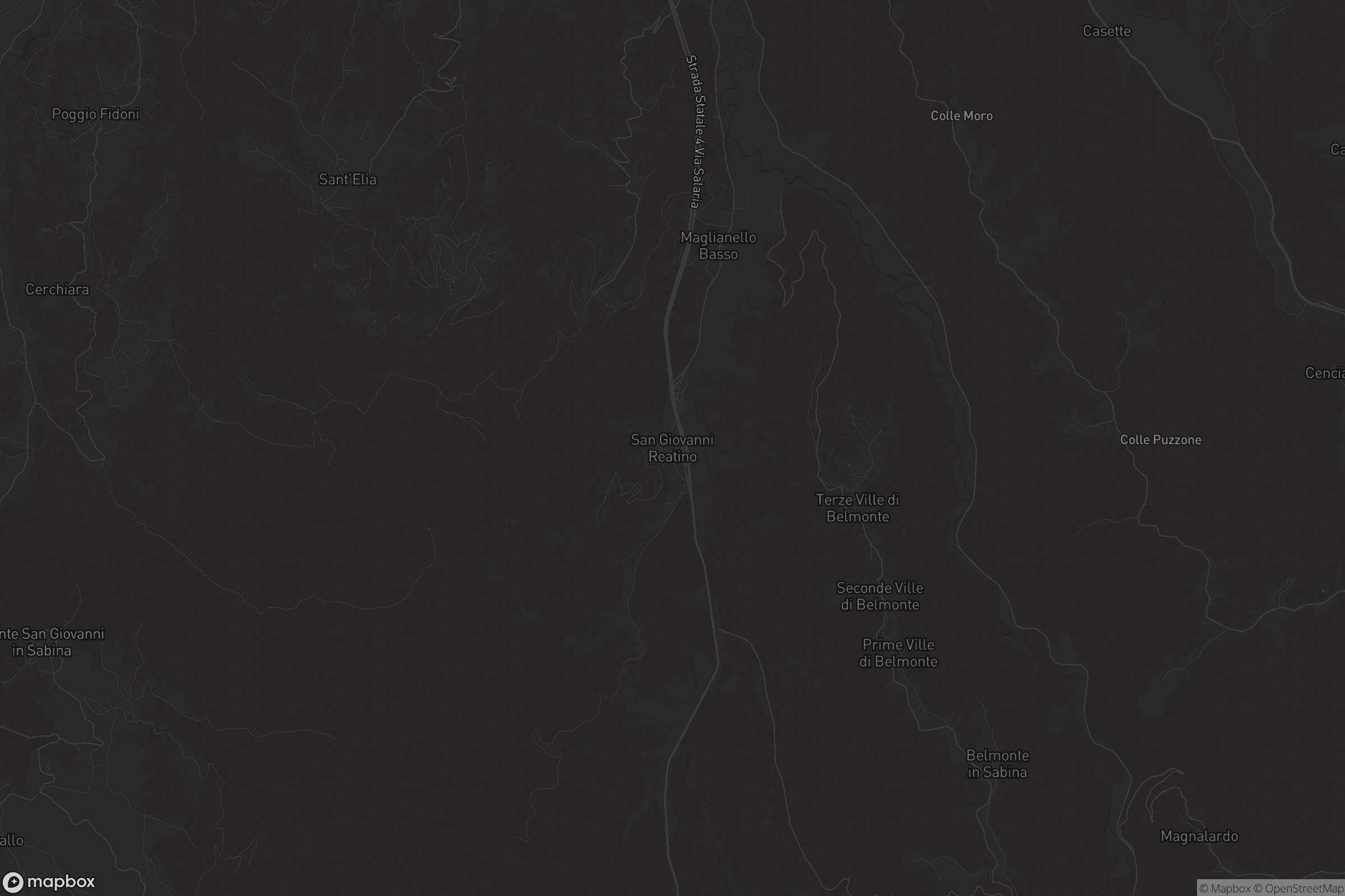 Mappa di San Giovanni Reatino