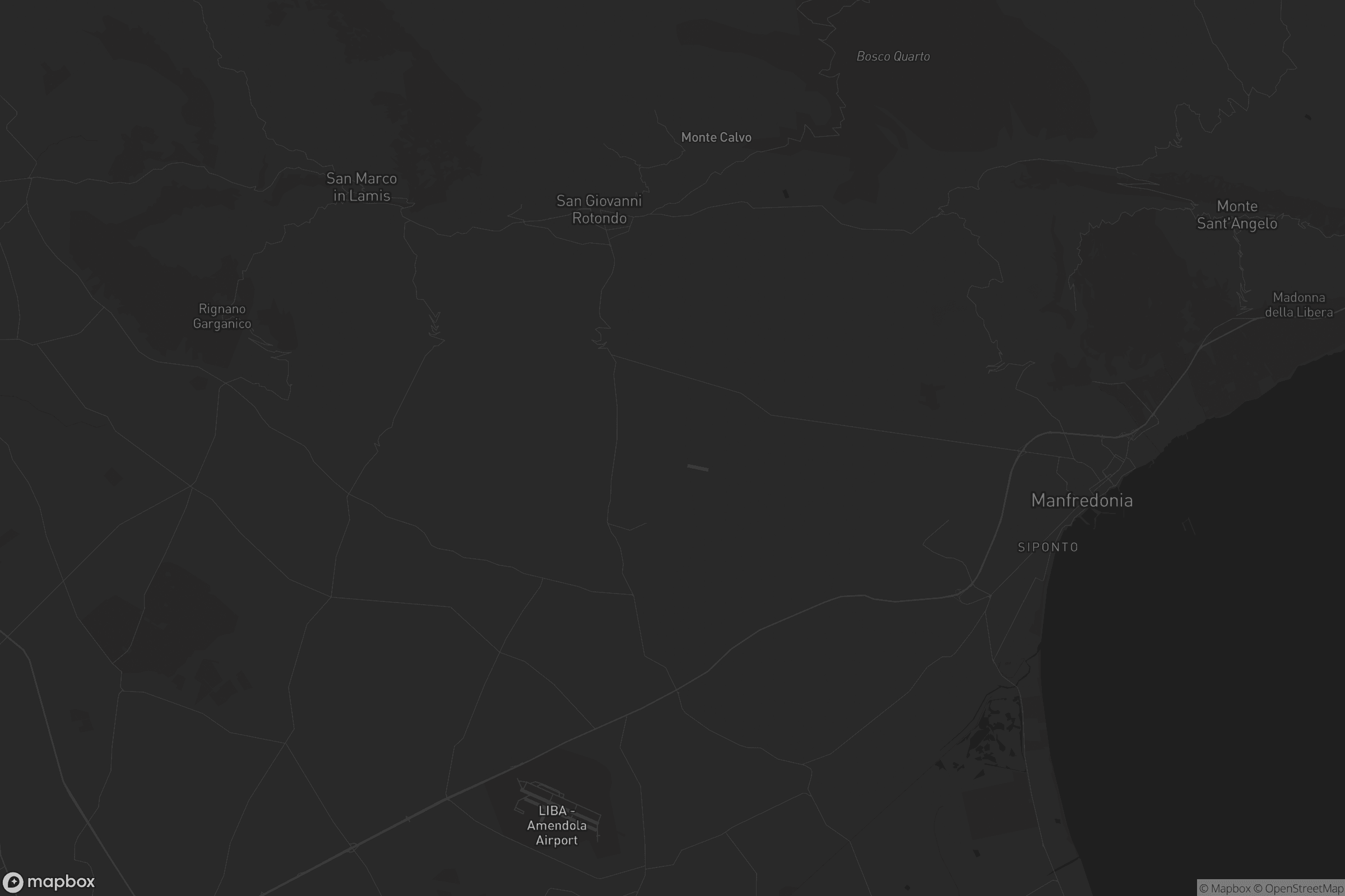 Mappa di San Giovanni Rotondo