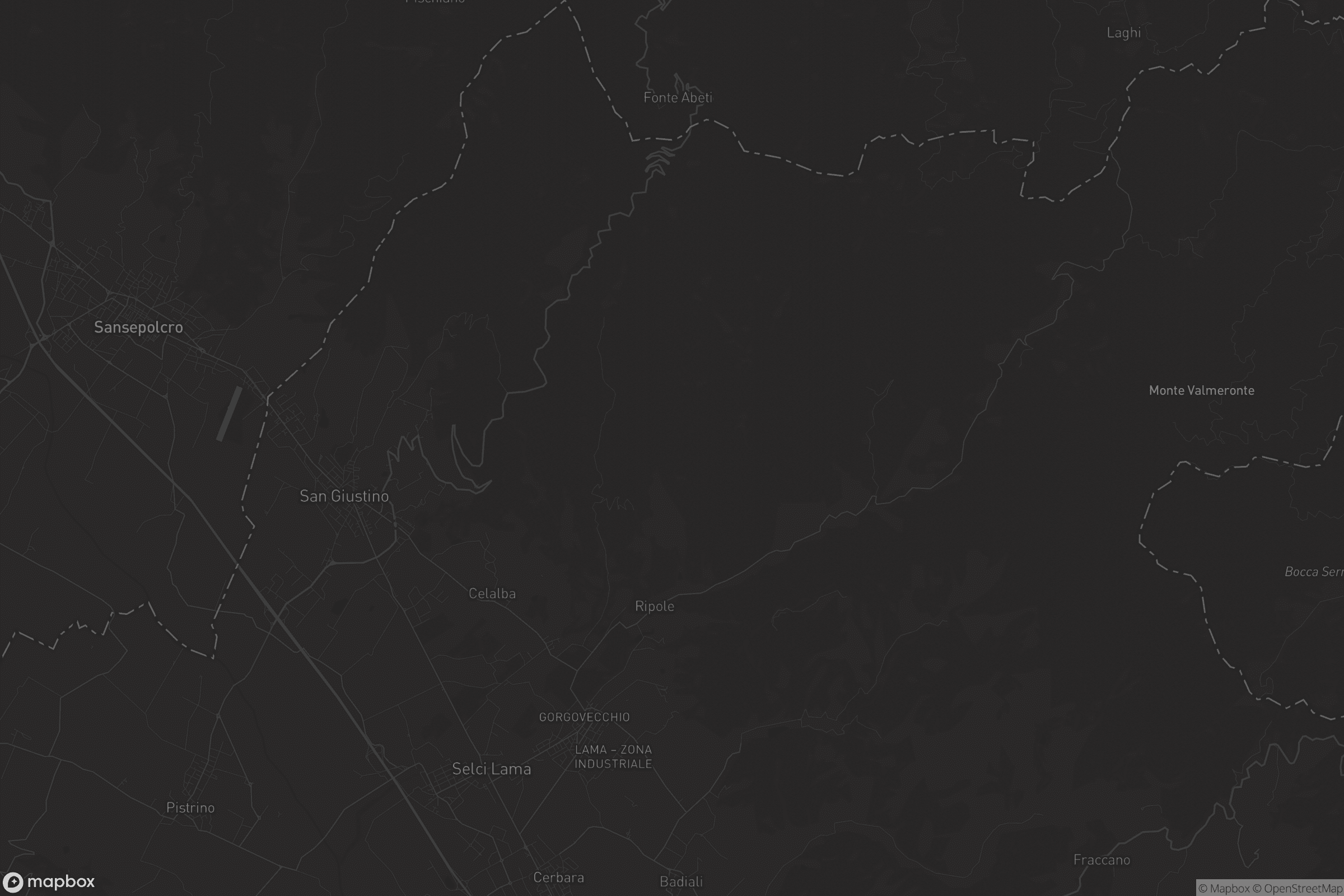 Mappa di San Giustino