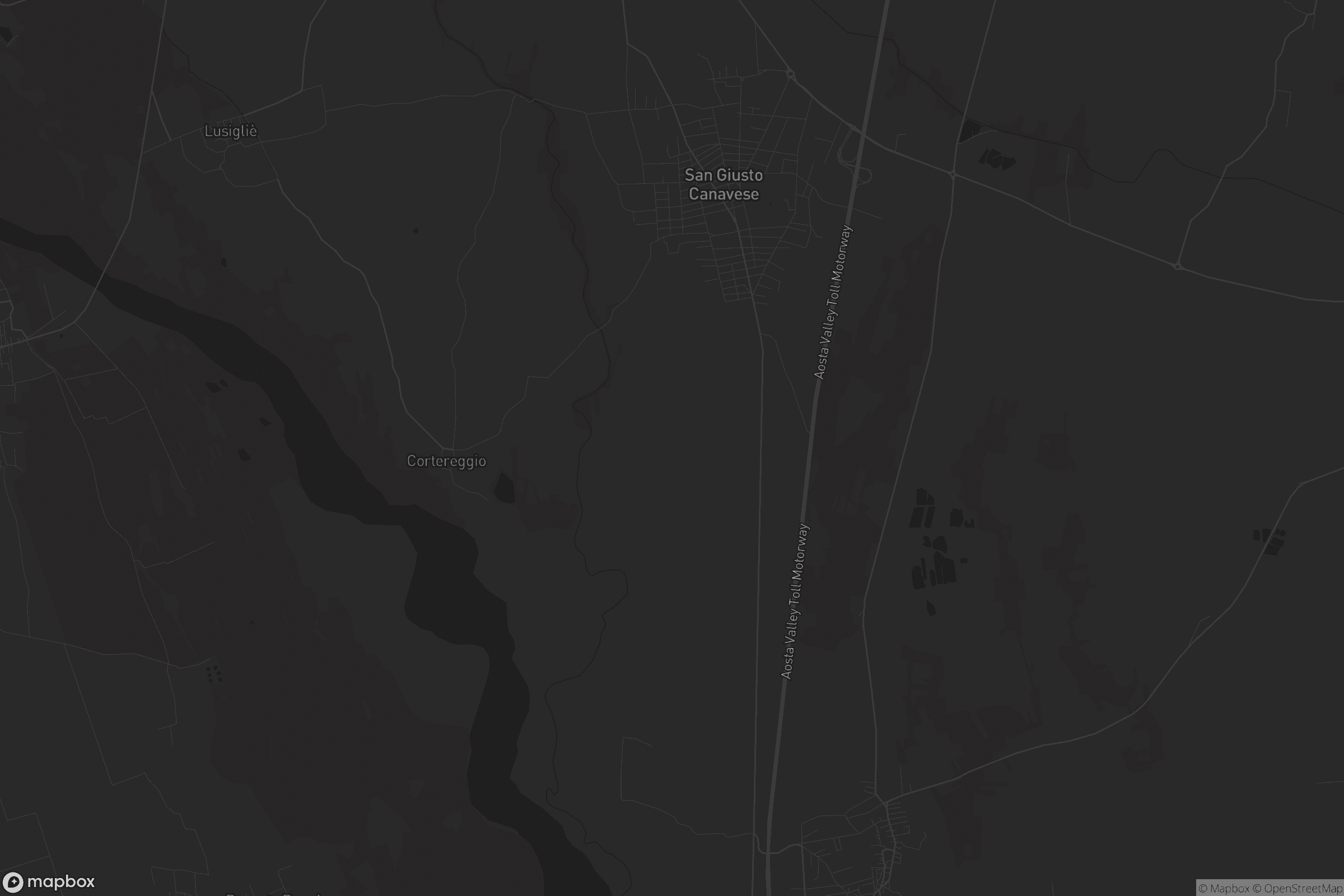 Mappa di San Giusto Canavese