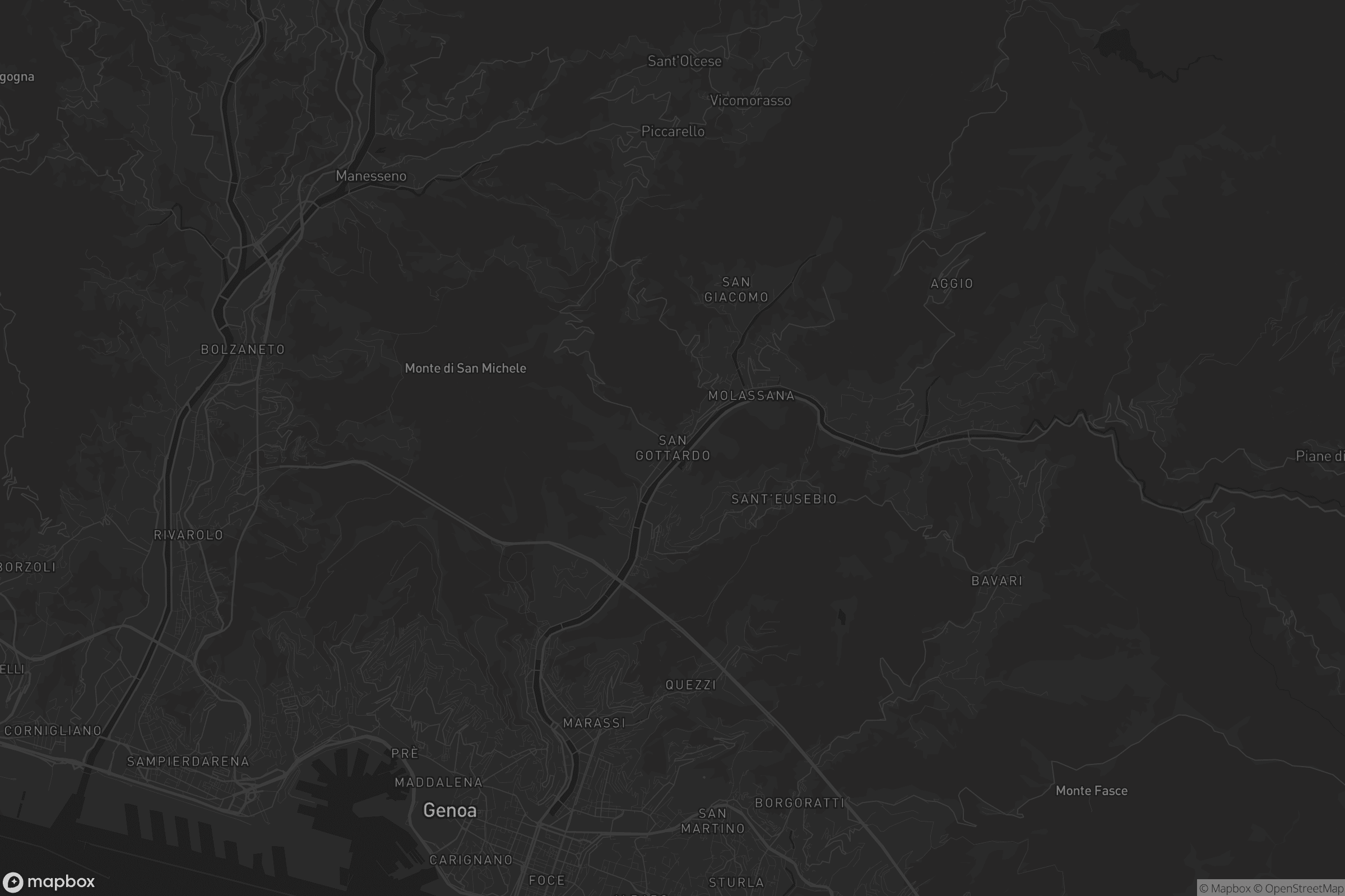 Mappa di San Gottardo