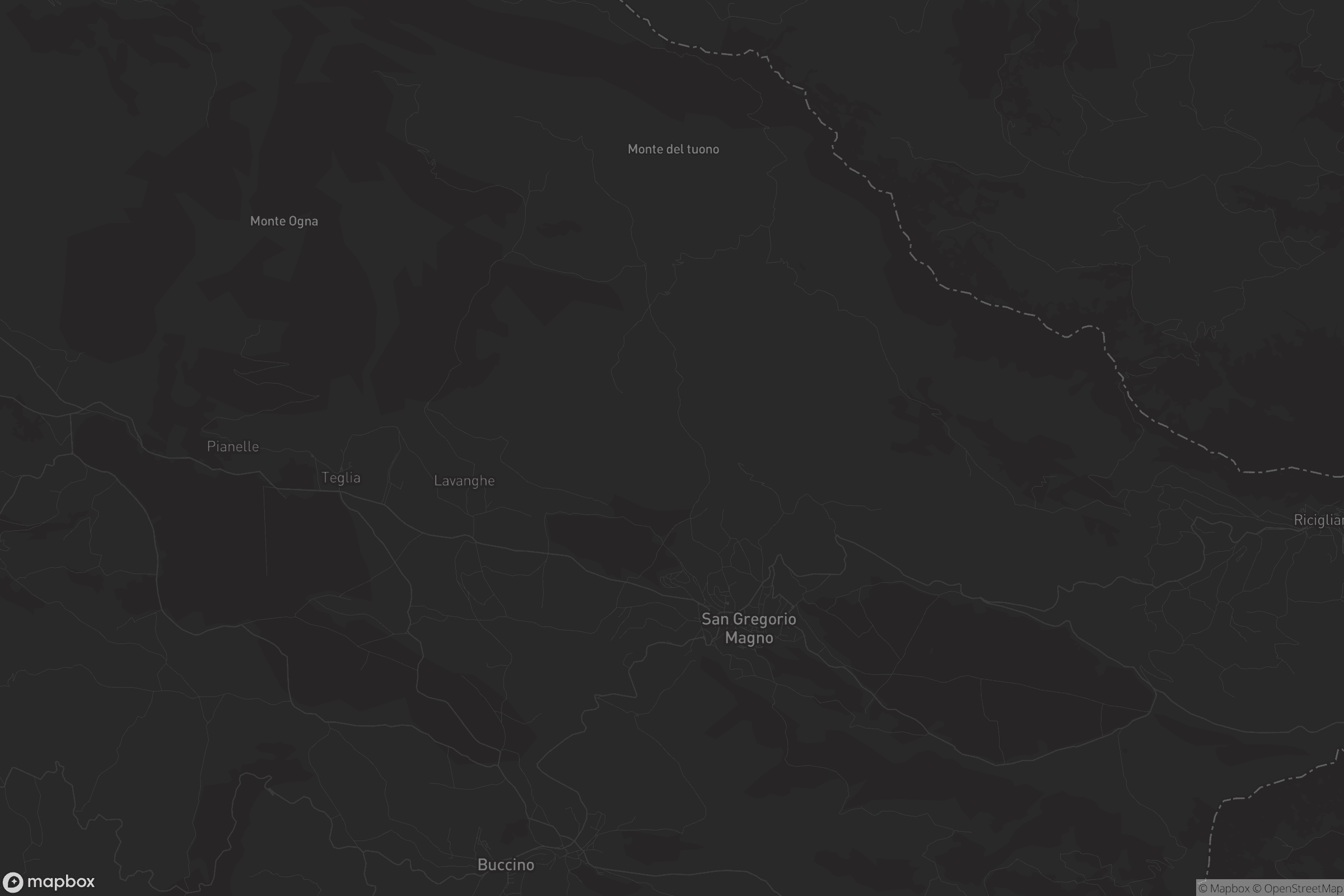 Mappa di San Gregorio Magno