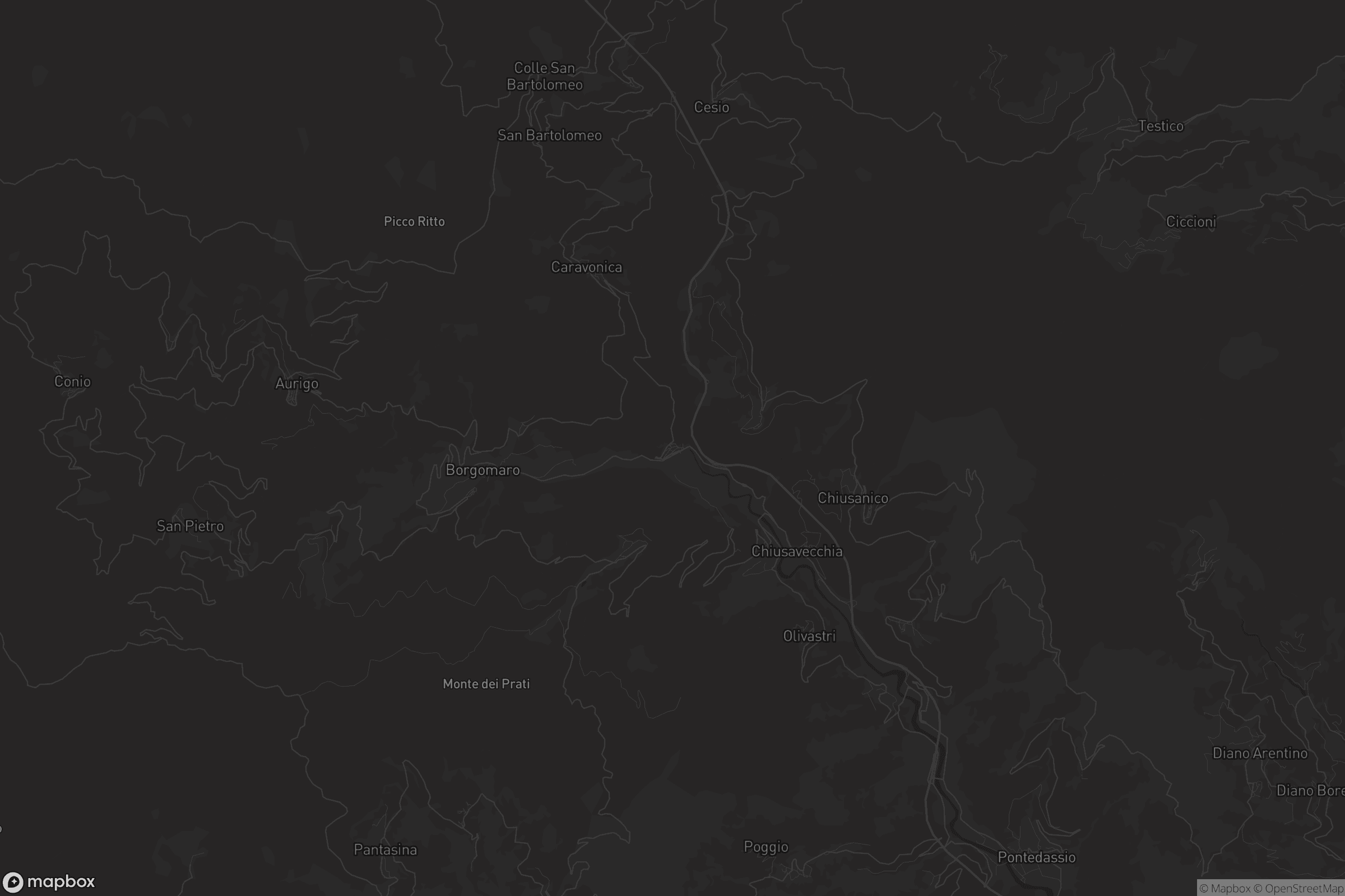 Mappa di San Lazzaro Reale