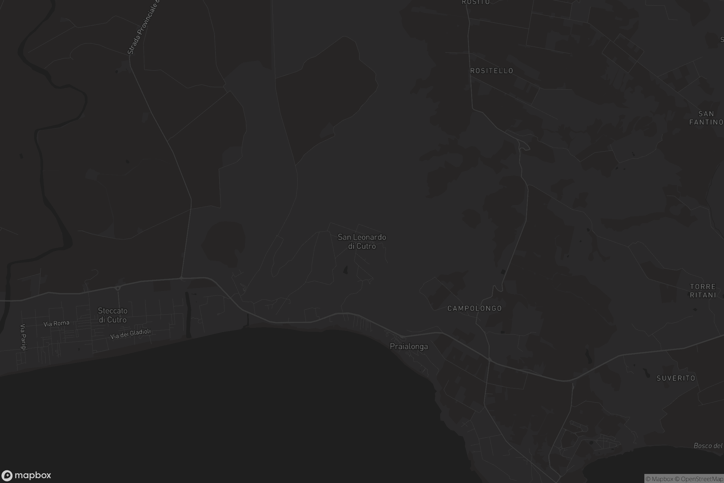 Mappa di San Leonardo di Cutro