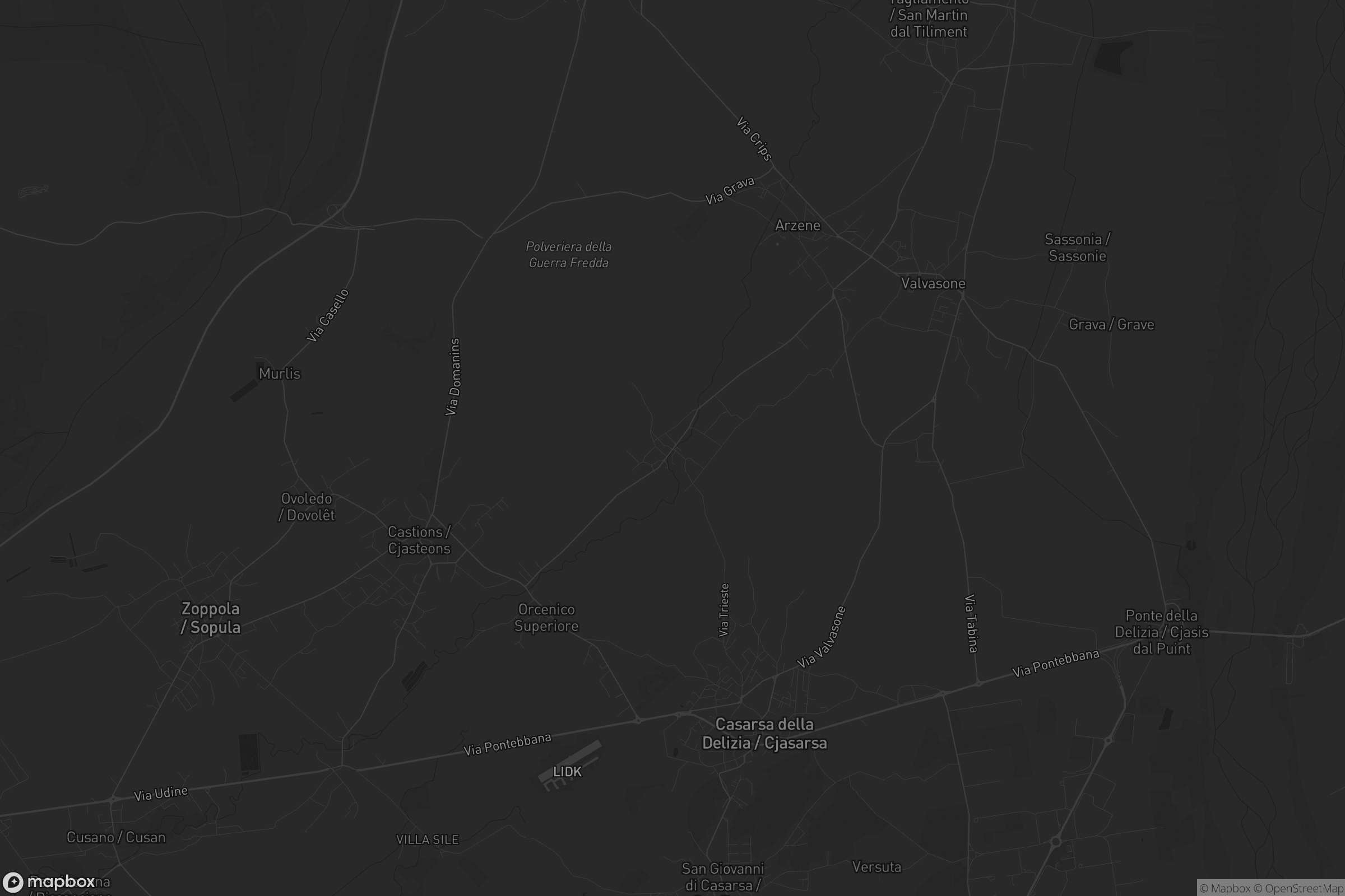 Mappa di San Lorenzo / San Lurinç