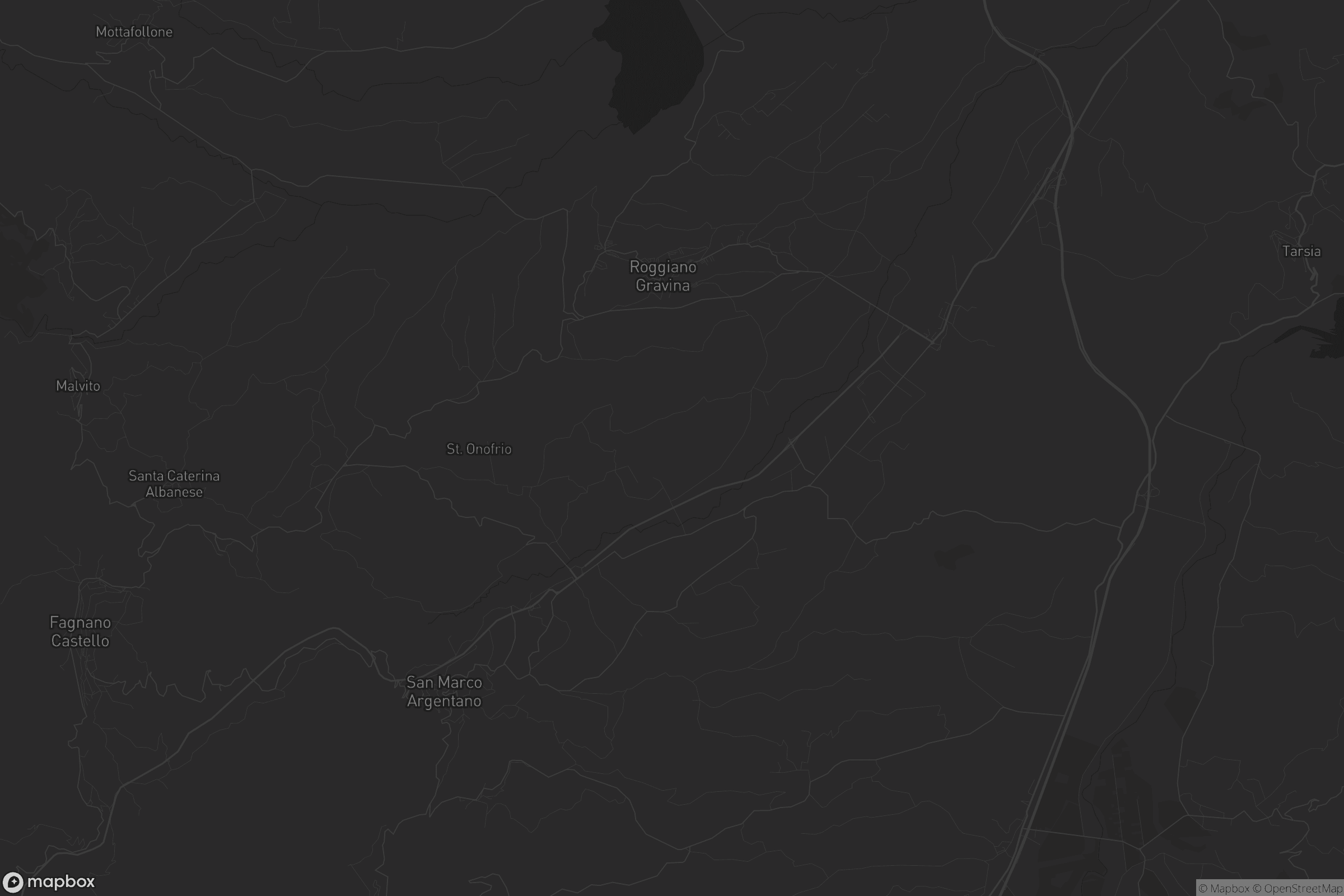 Mappa di San Marco Argentano