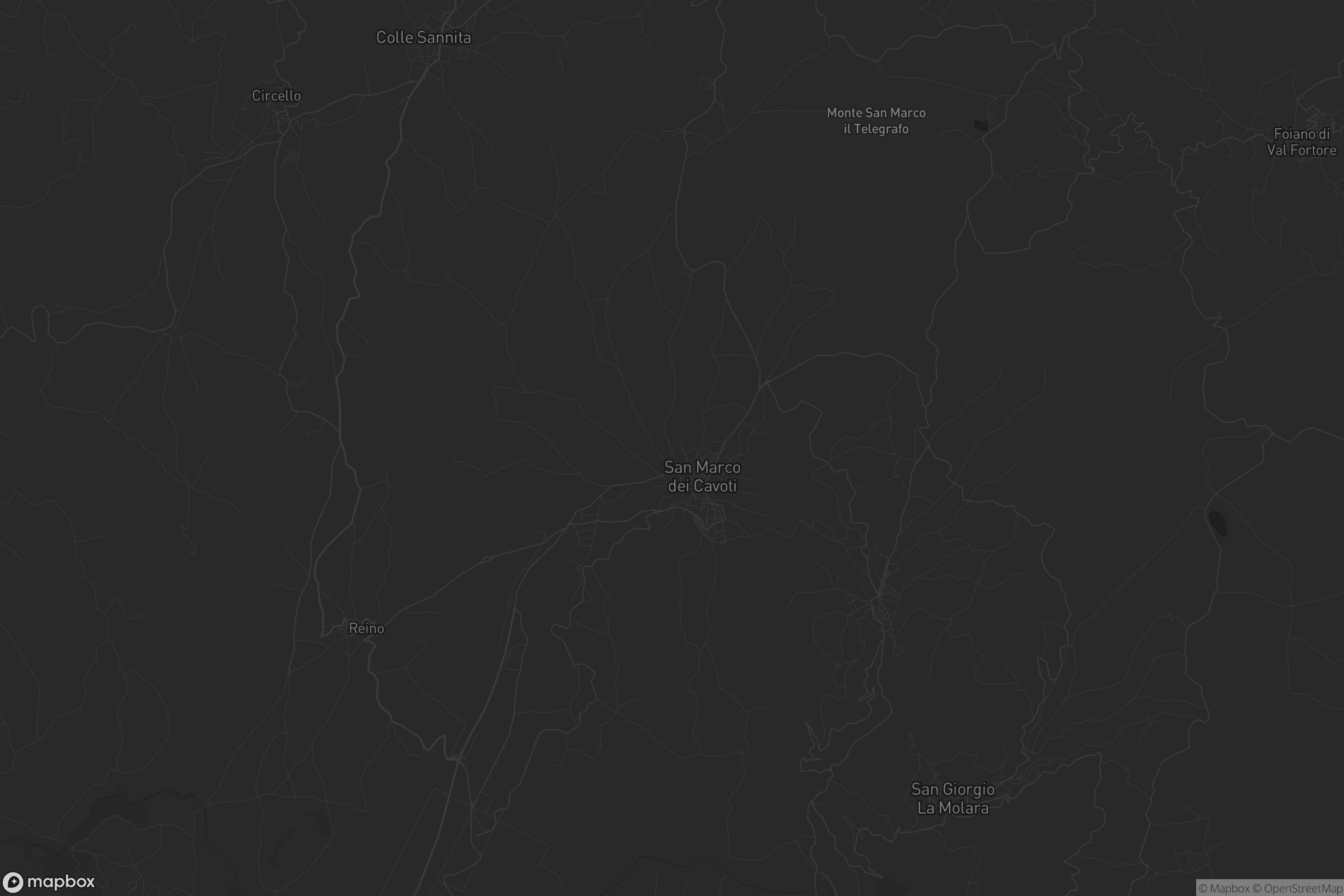 Mappa di San Marco dei Cavoti