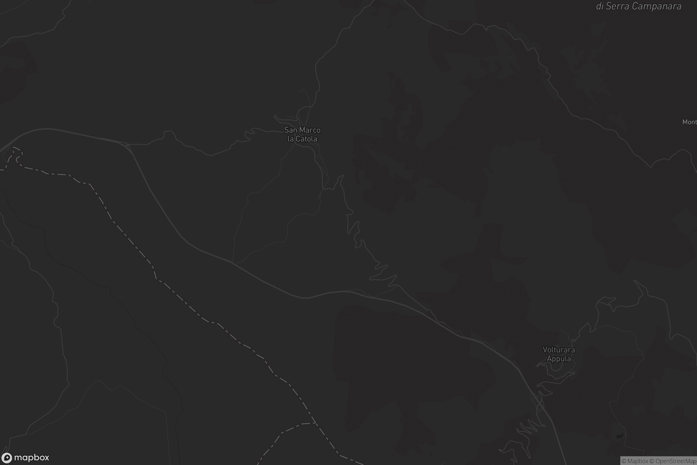 Mappa di San Marco la Catola