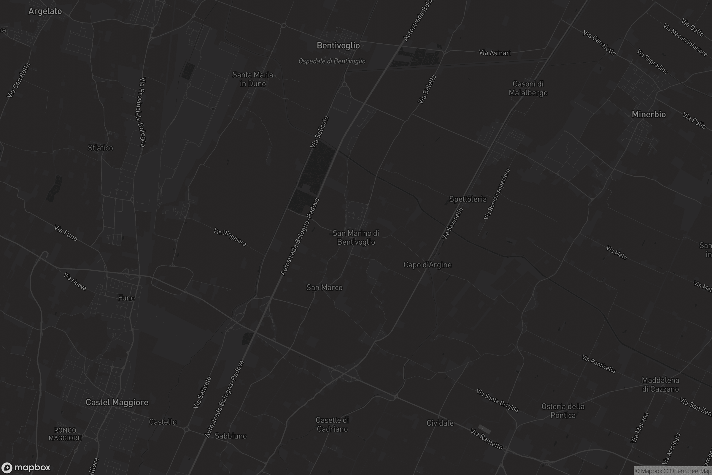 Mappa di San Marino di Bentivoglio