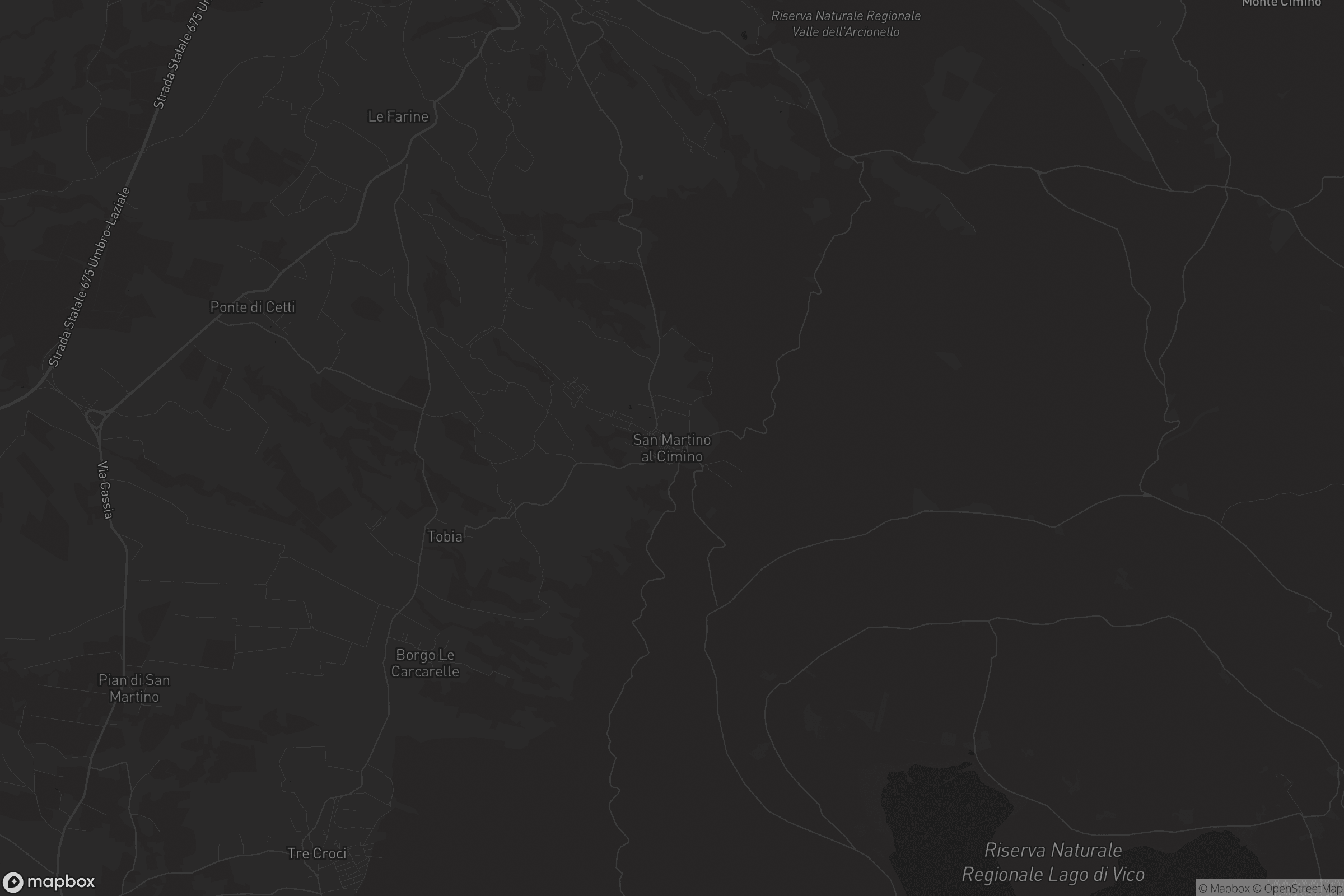 Mappa di San Martino al Cimino