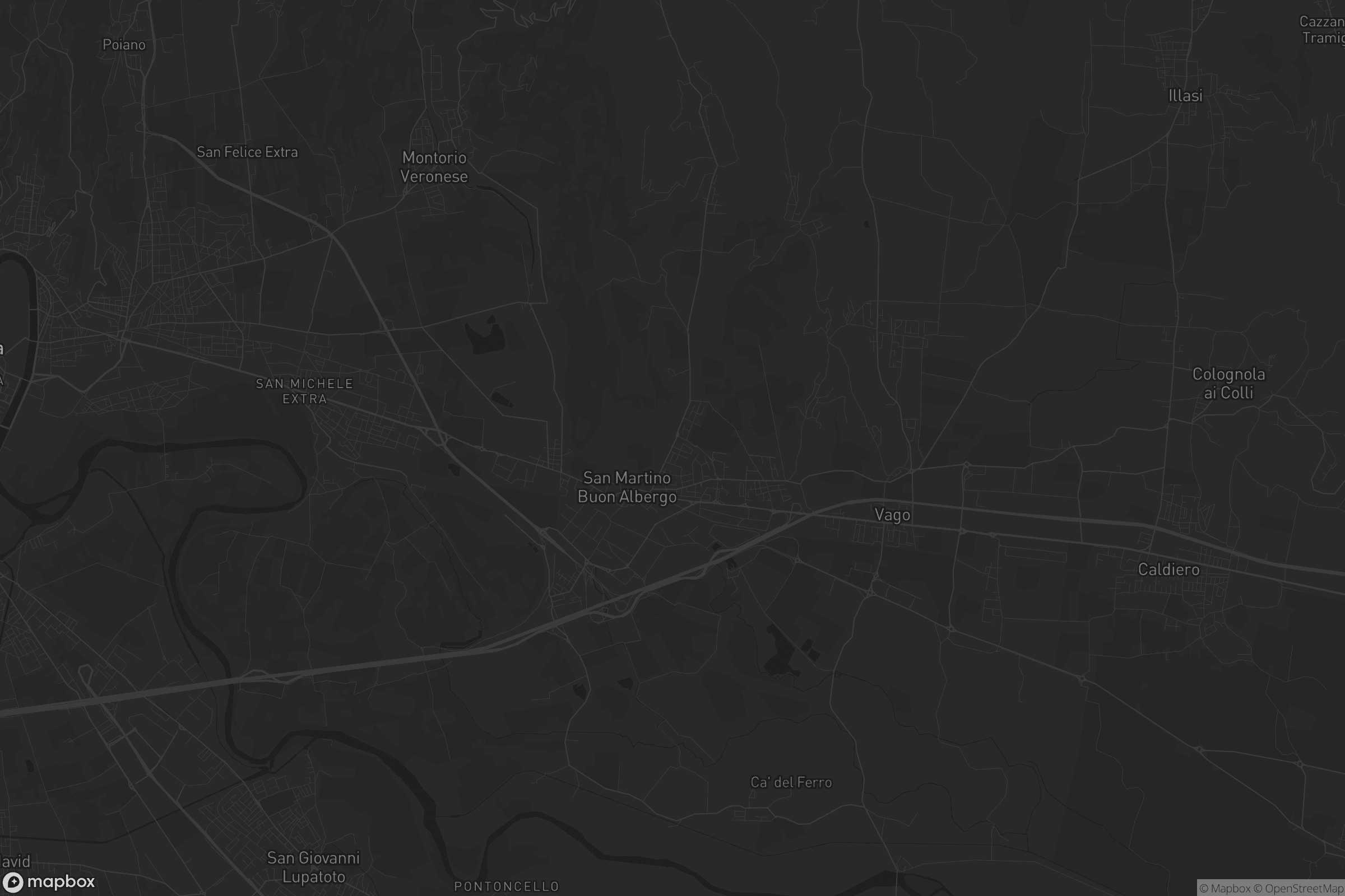 Mappa di San Martino Buon Albergo