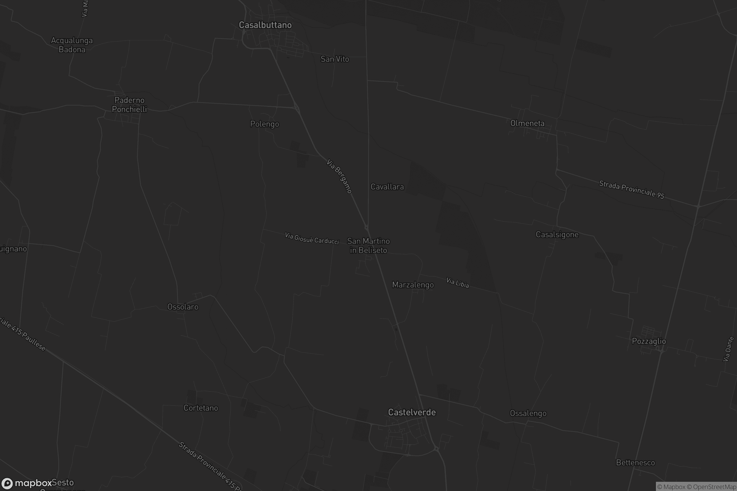 Mappa di San Martino in Beliseto