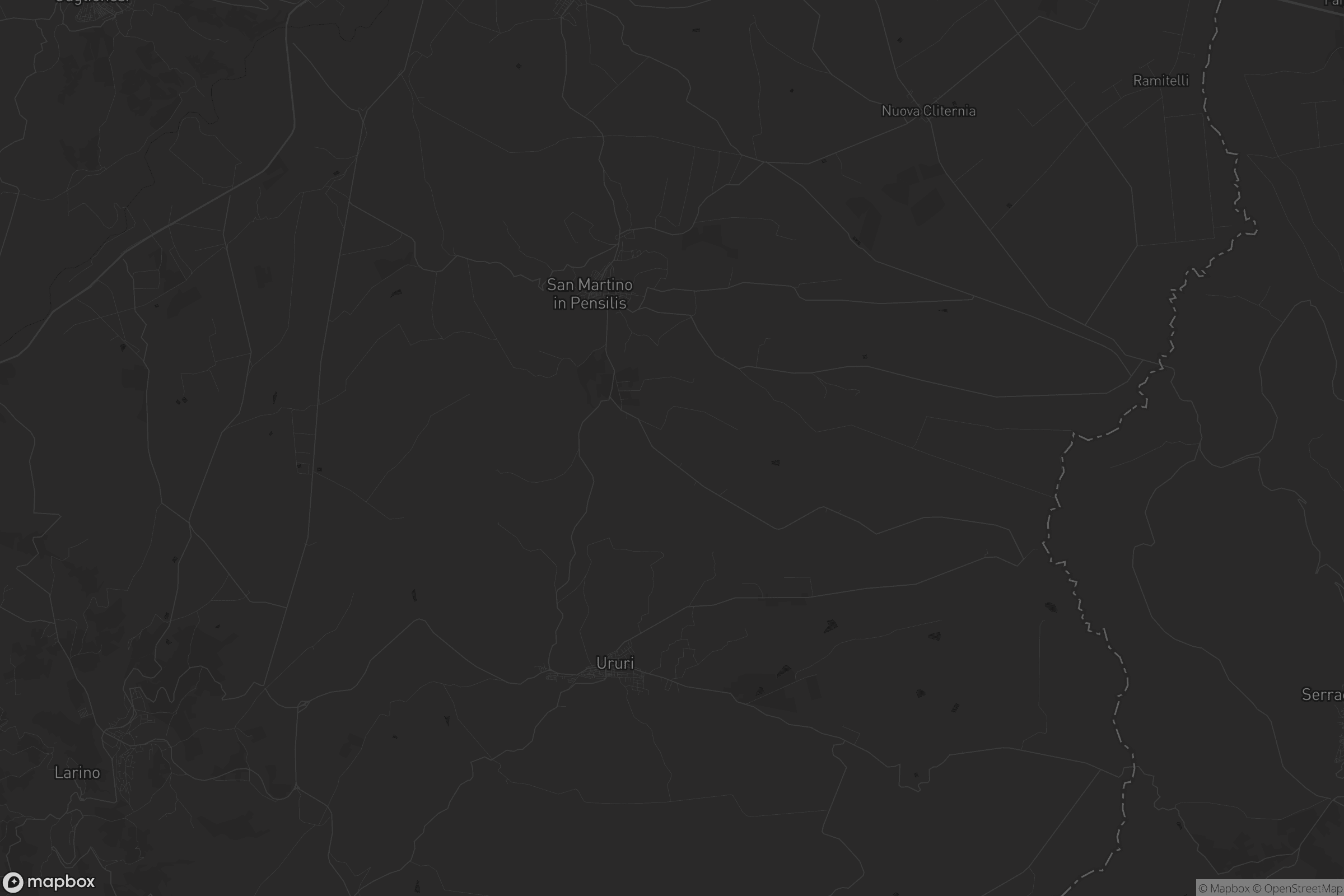 Mappa di San Martino in Pensilis