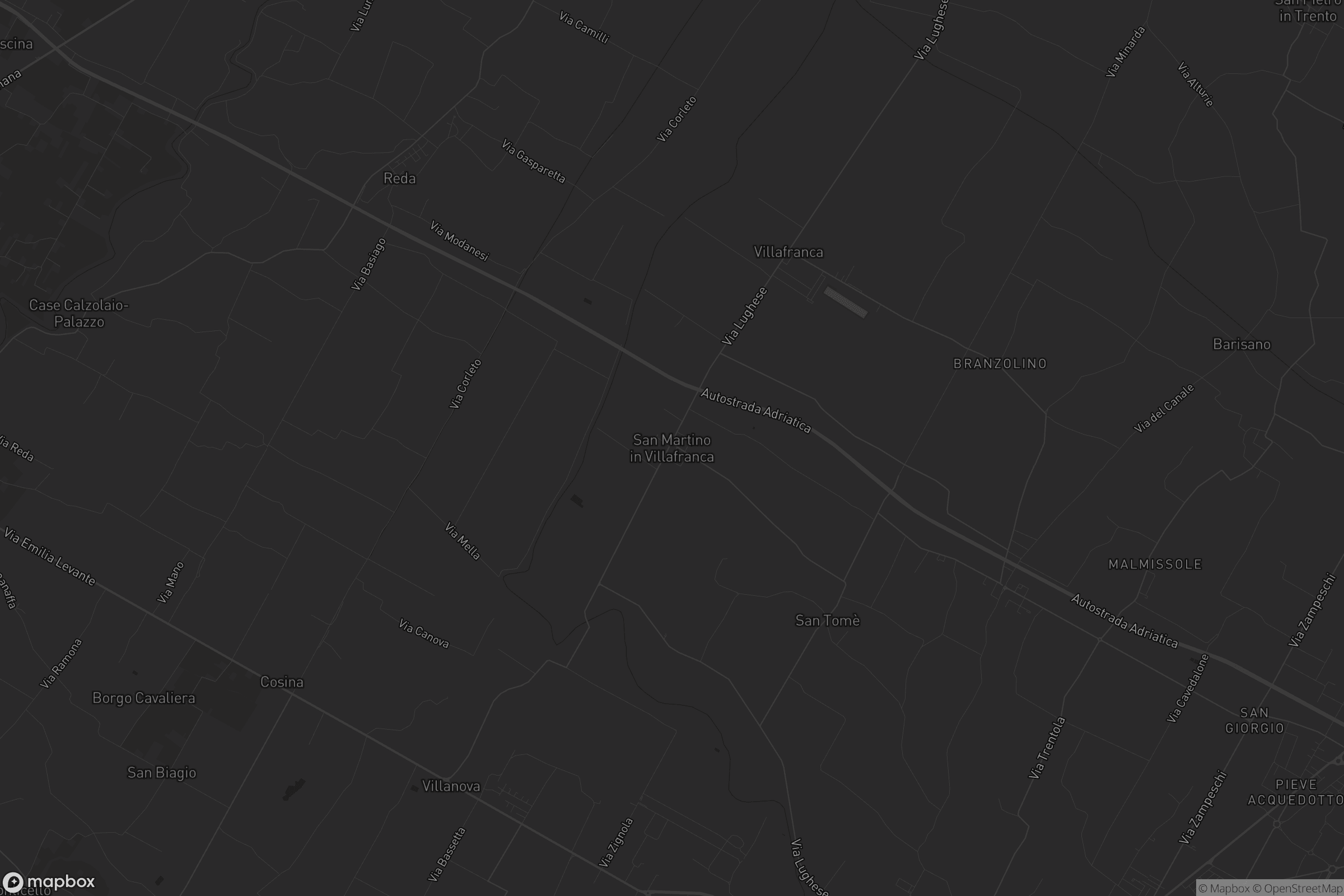 Mappa di San Martino in Villafranca